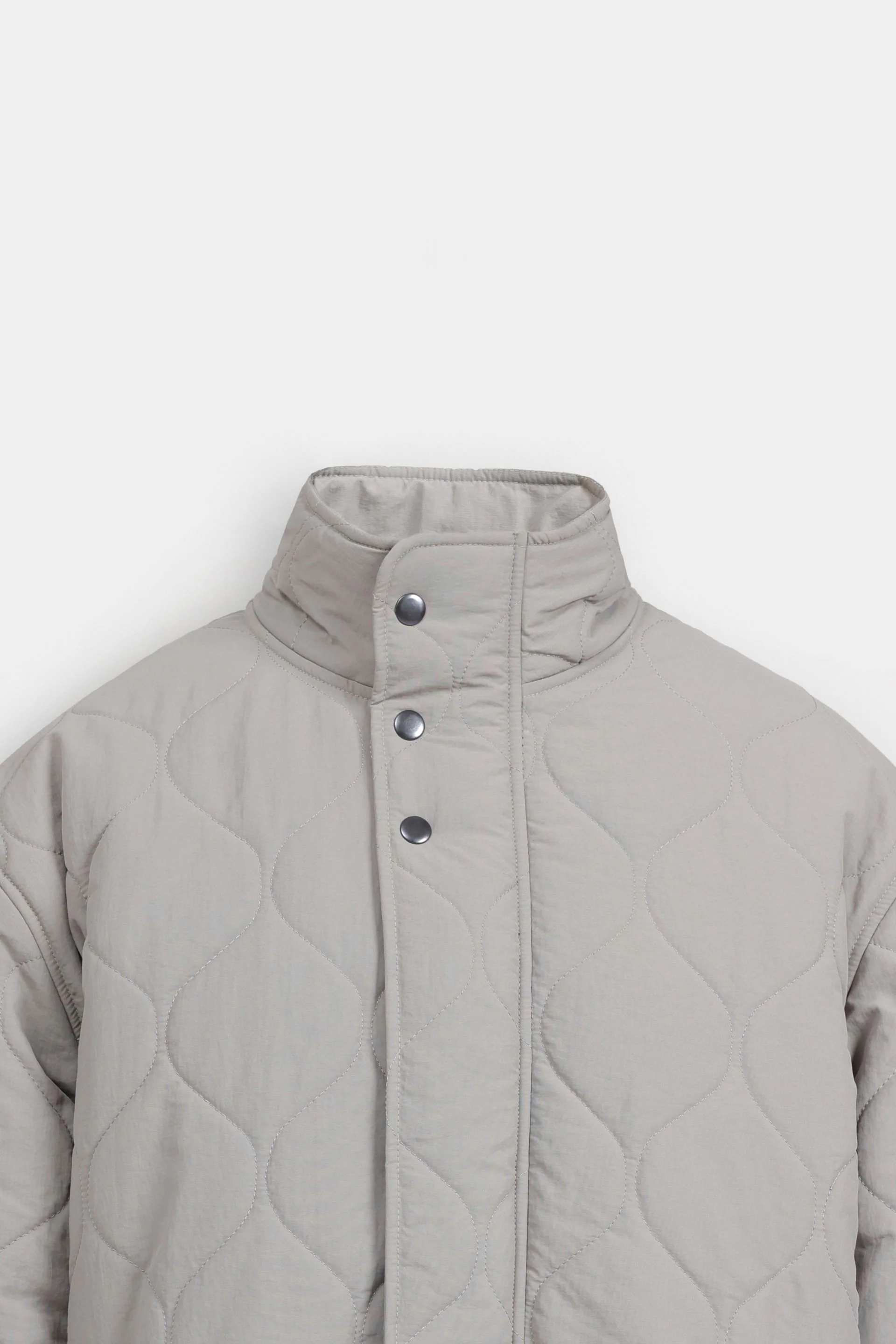 Mock-Neck Quilted Puffer Jacket - Image 6