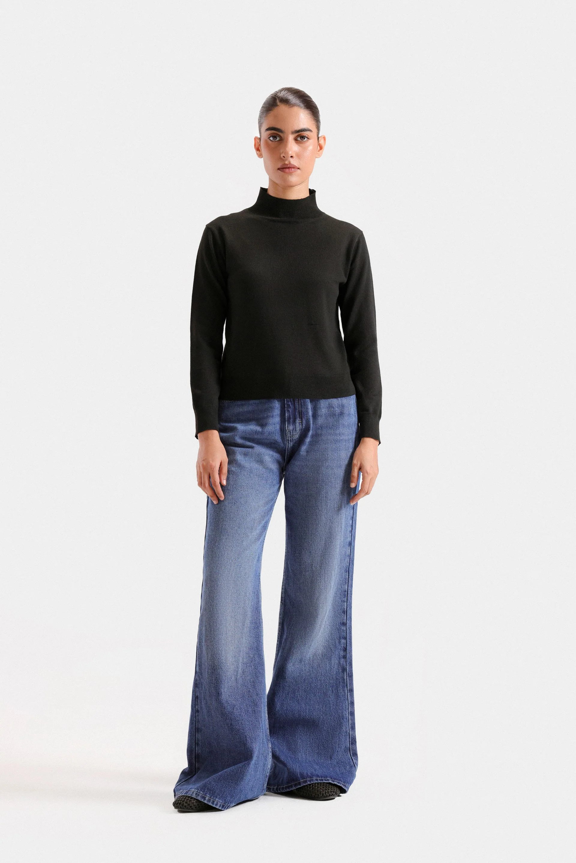 Mock Neck Sweater