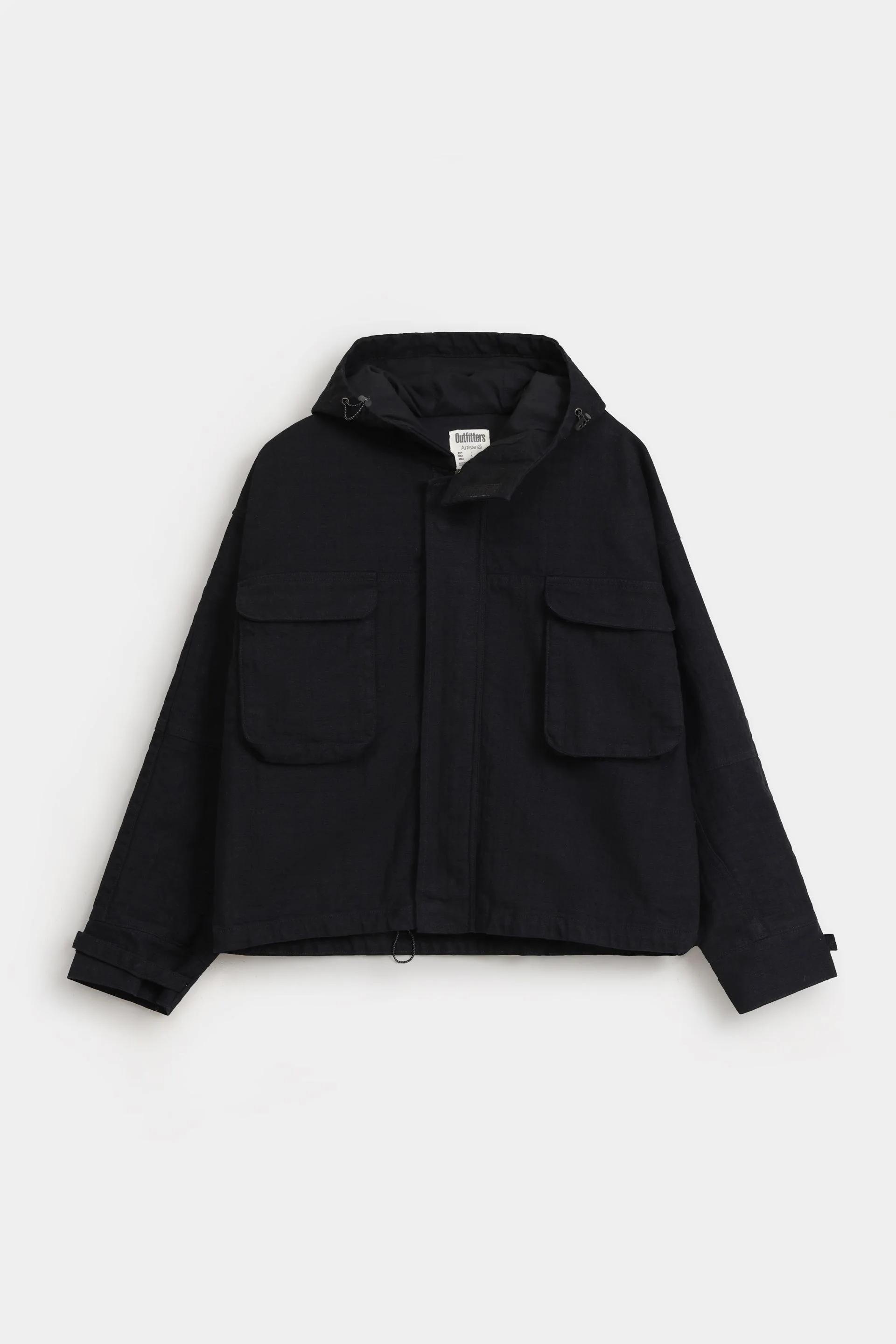 Non-Denim Jacket With Hood - Image 5