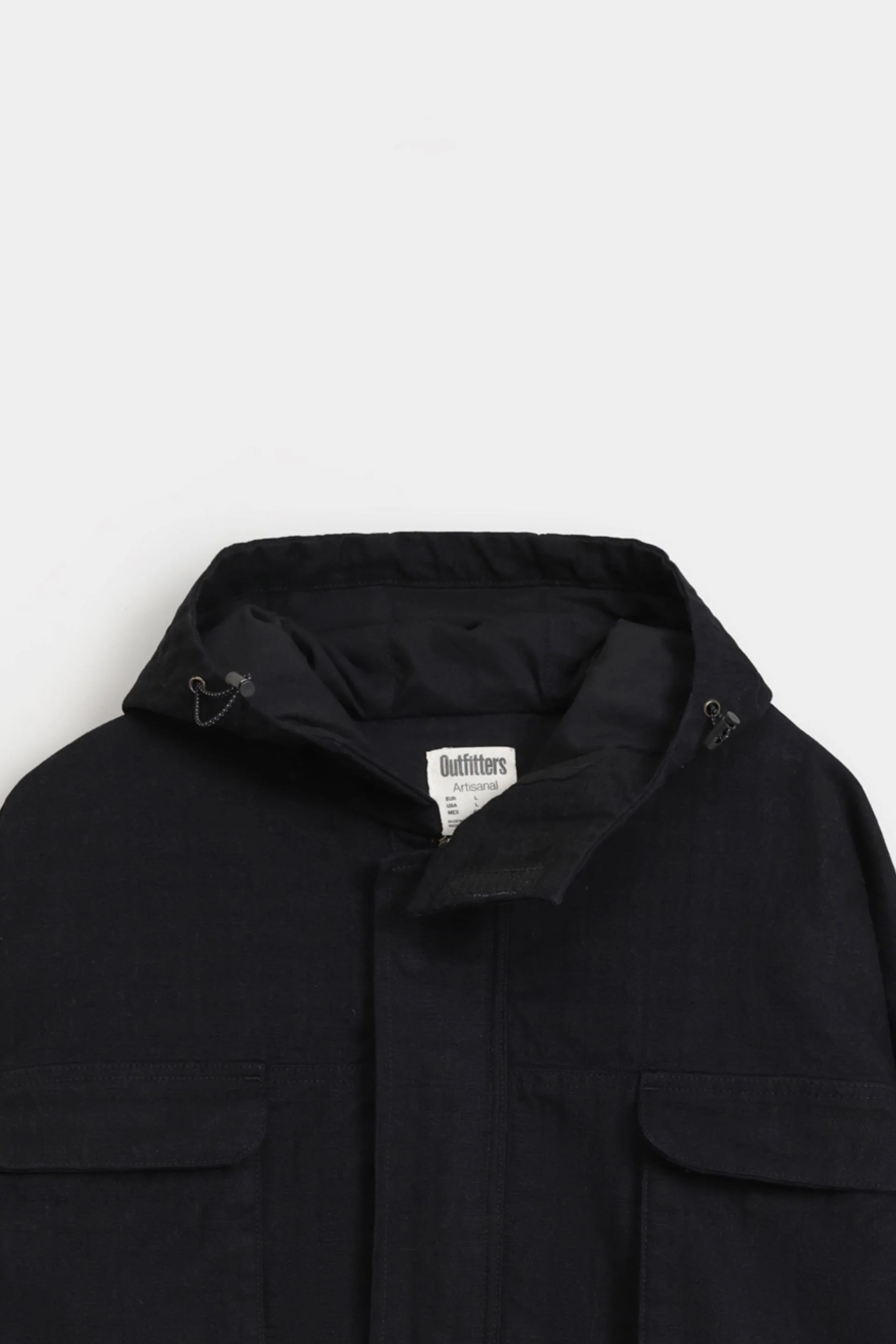 Non-Denim Jacket With Hood - Image 6