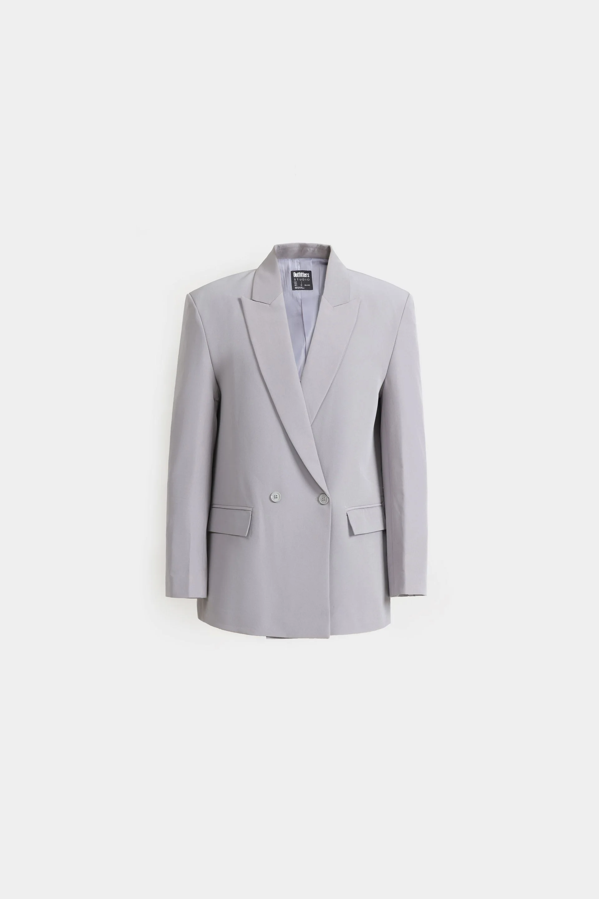 Notch Collar Blazer - Image 5