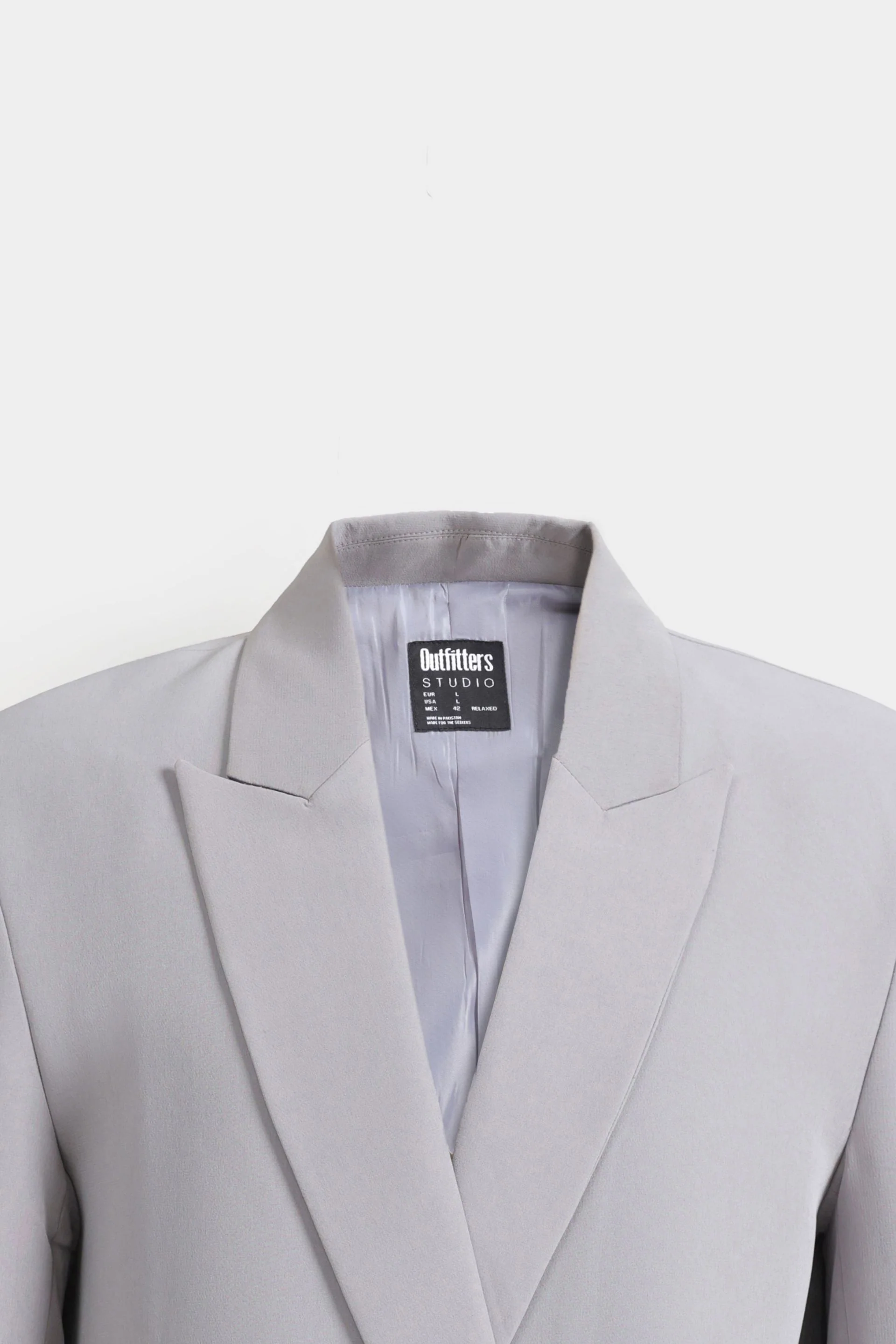 Notch Collar Blazer - Image 6