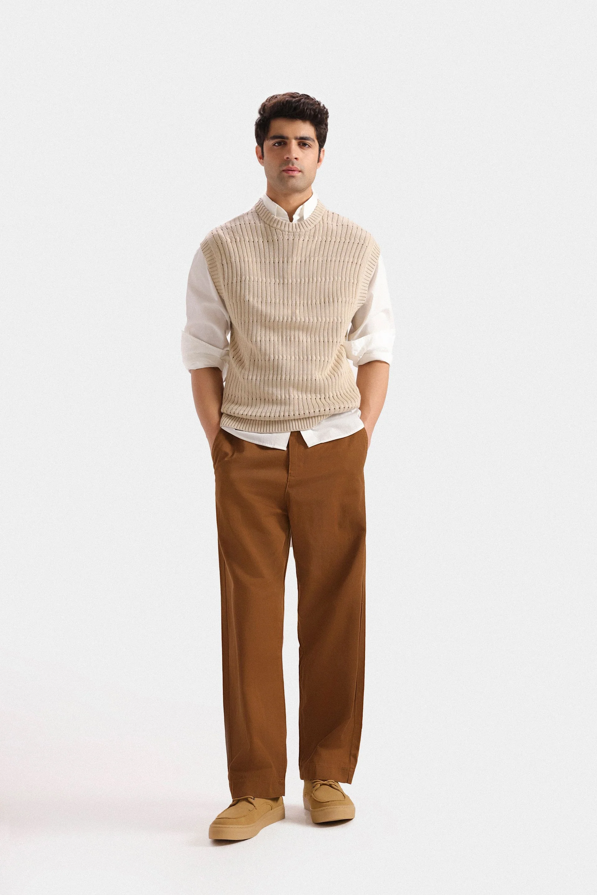 Open Knit Vest
