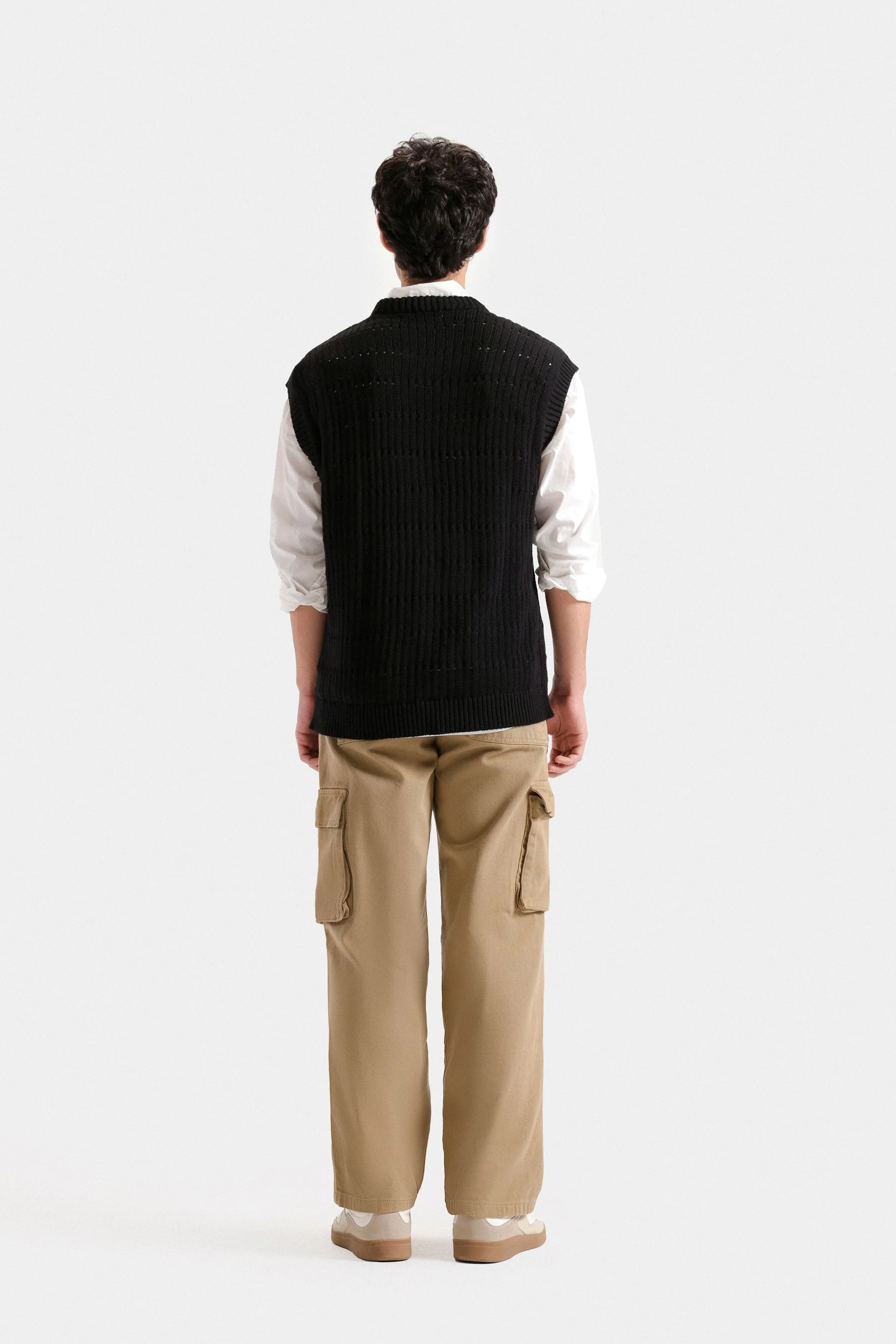Open Knit Vest - Image 11