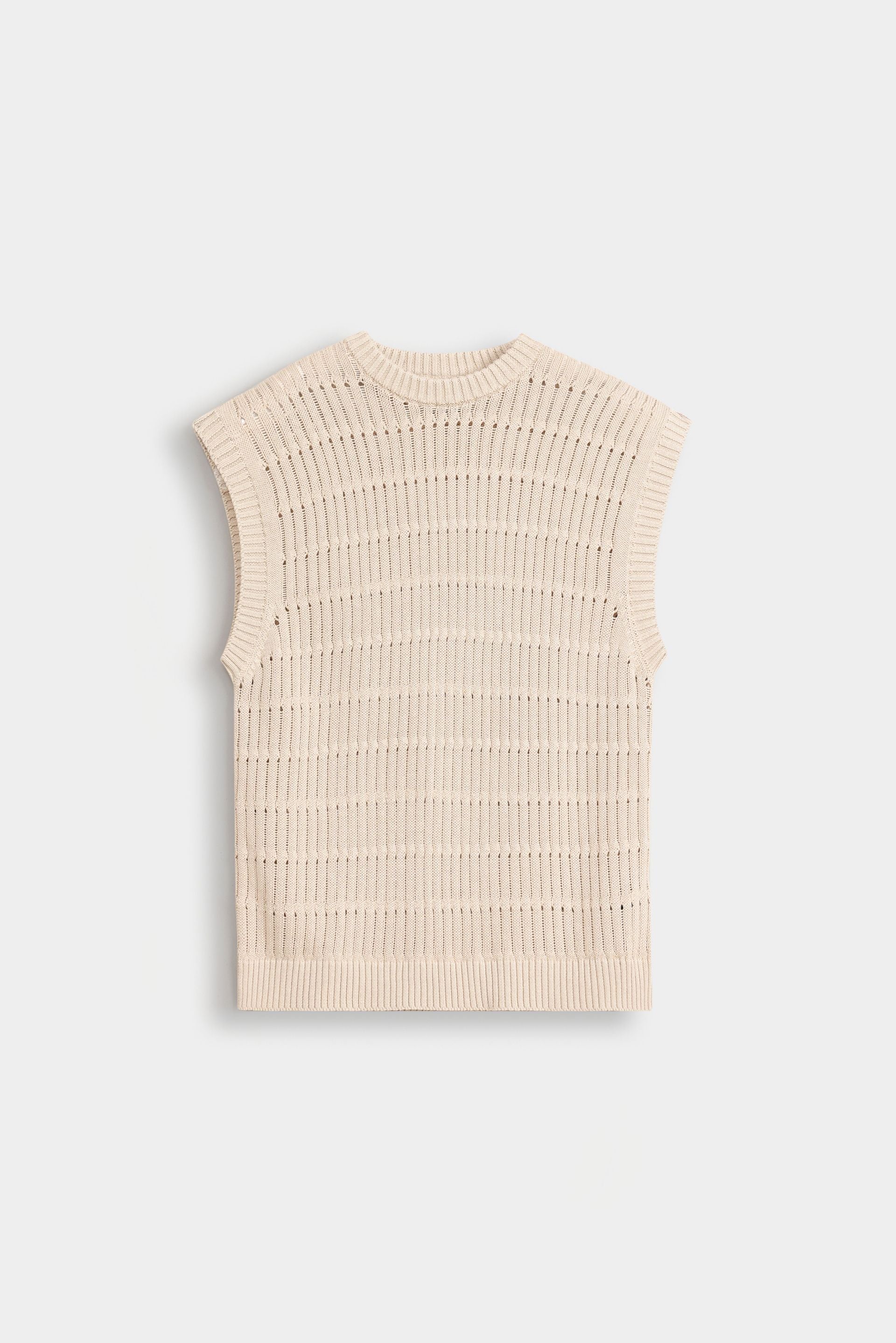 Open Knit Vest - Image 5