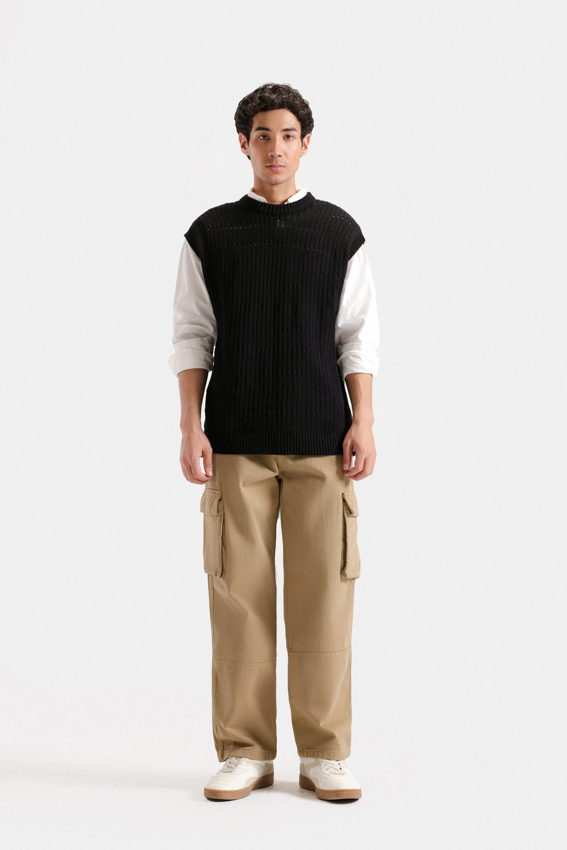 Open Knit Vest - Image 8