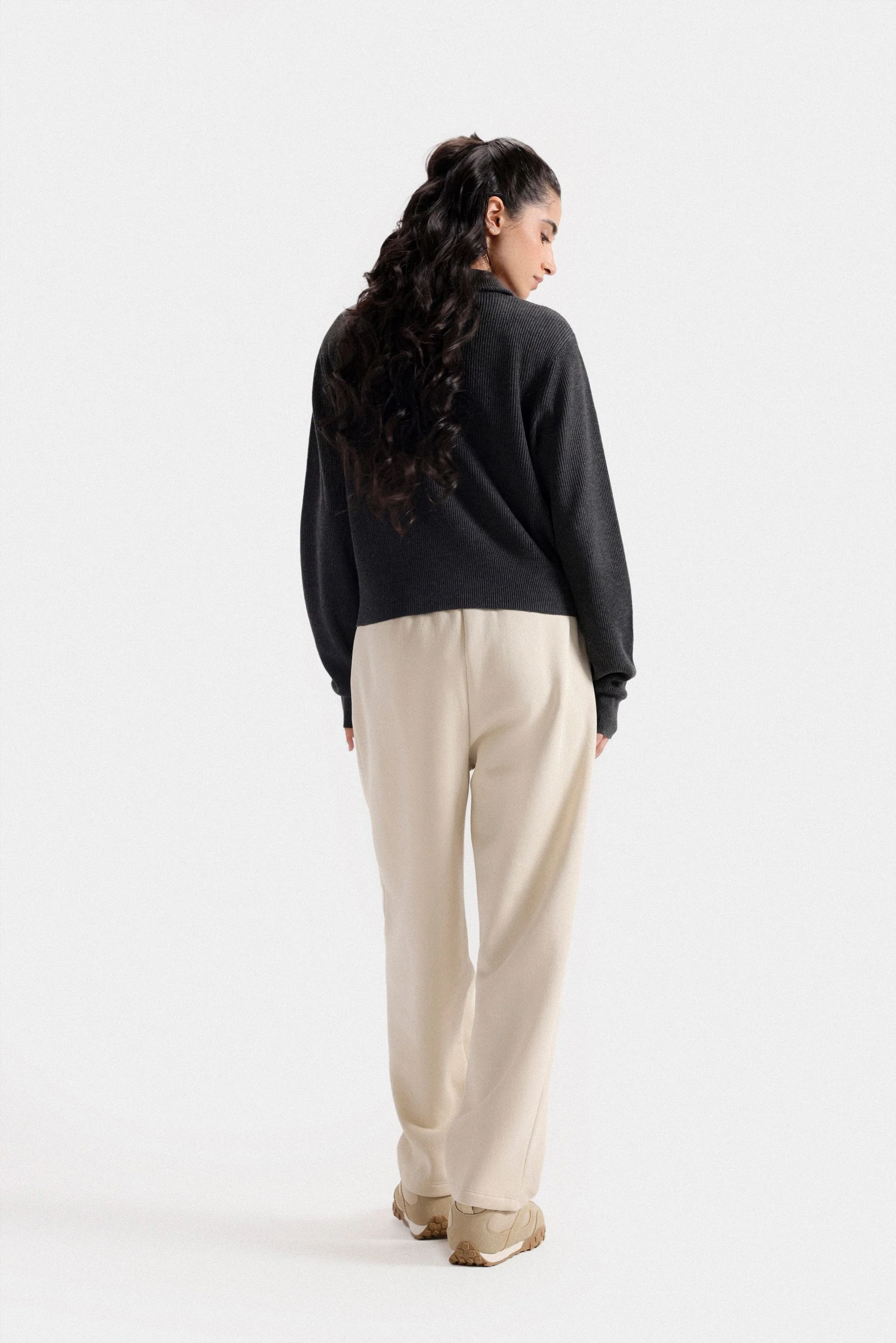 Quarter Zip-Up Sweater - Image 11
