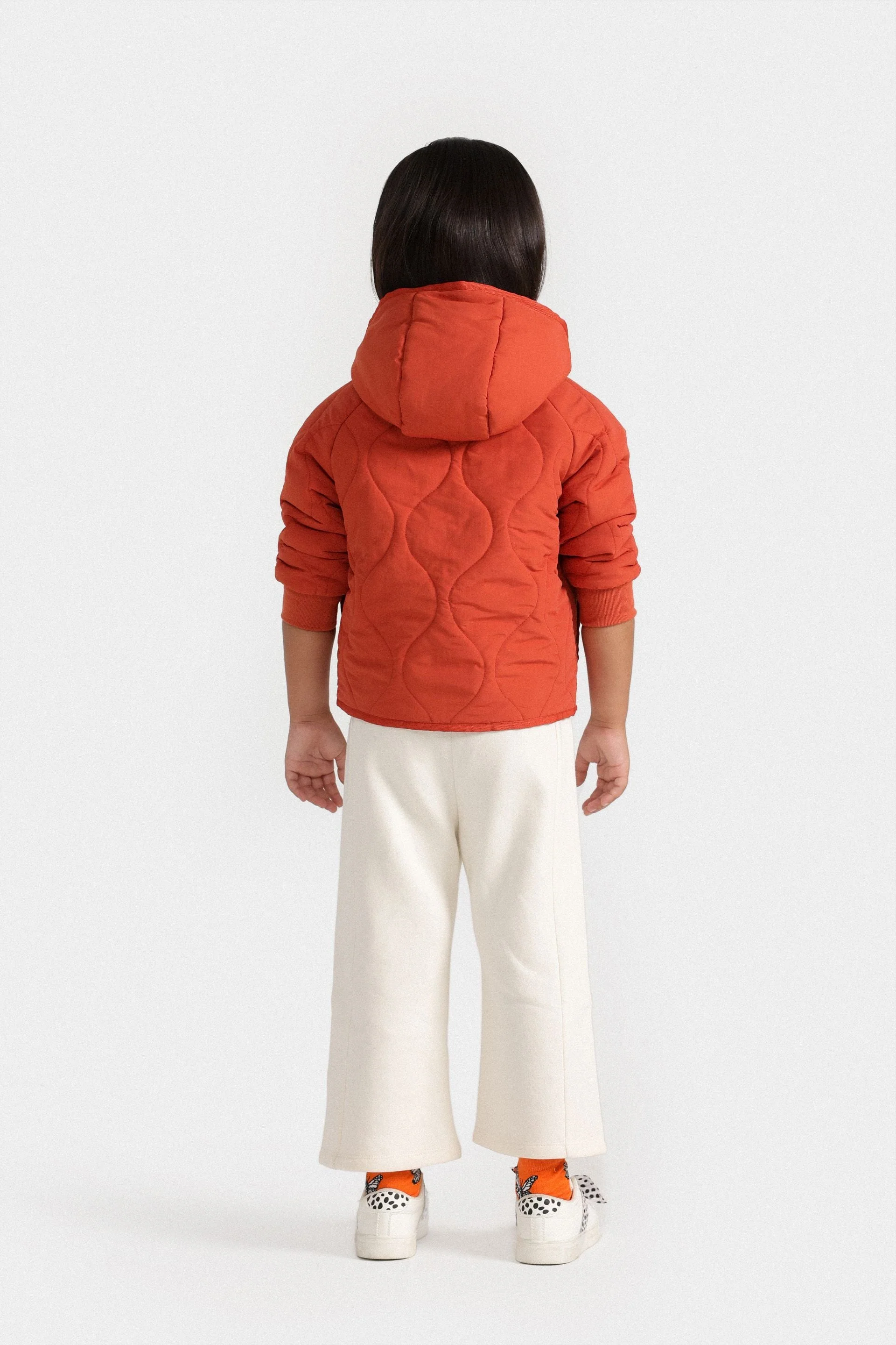Quilted Puffer Jacket With Hood - Image 6