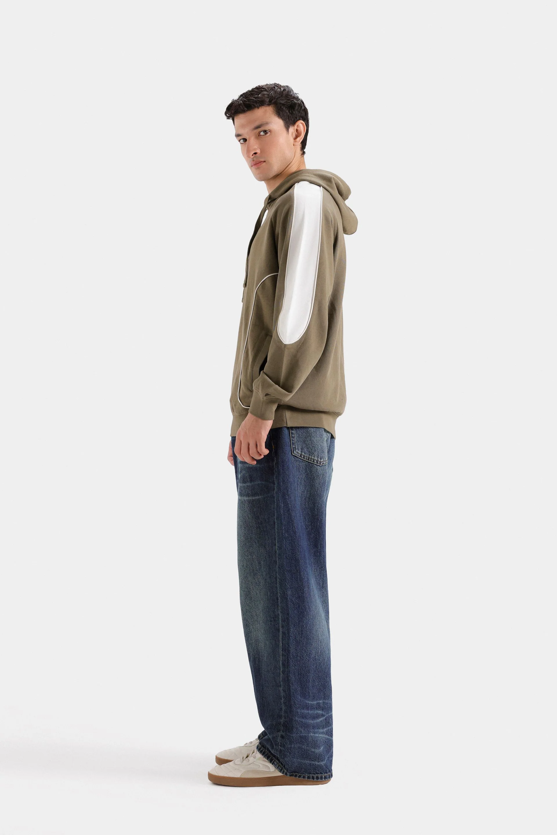 Raglan Color Block Hoodie - Image 3