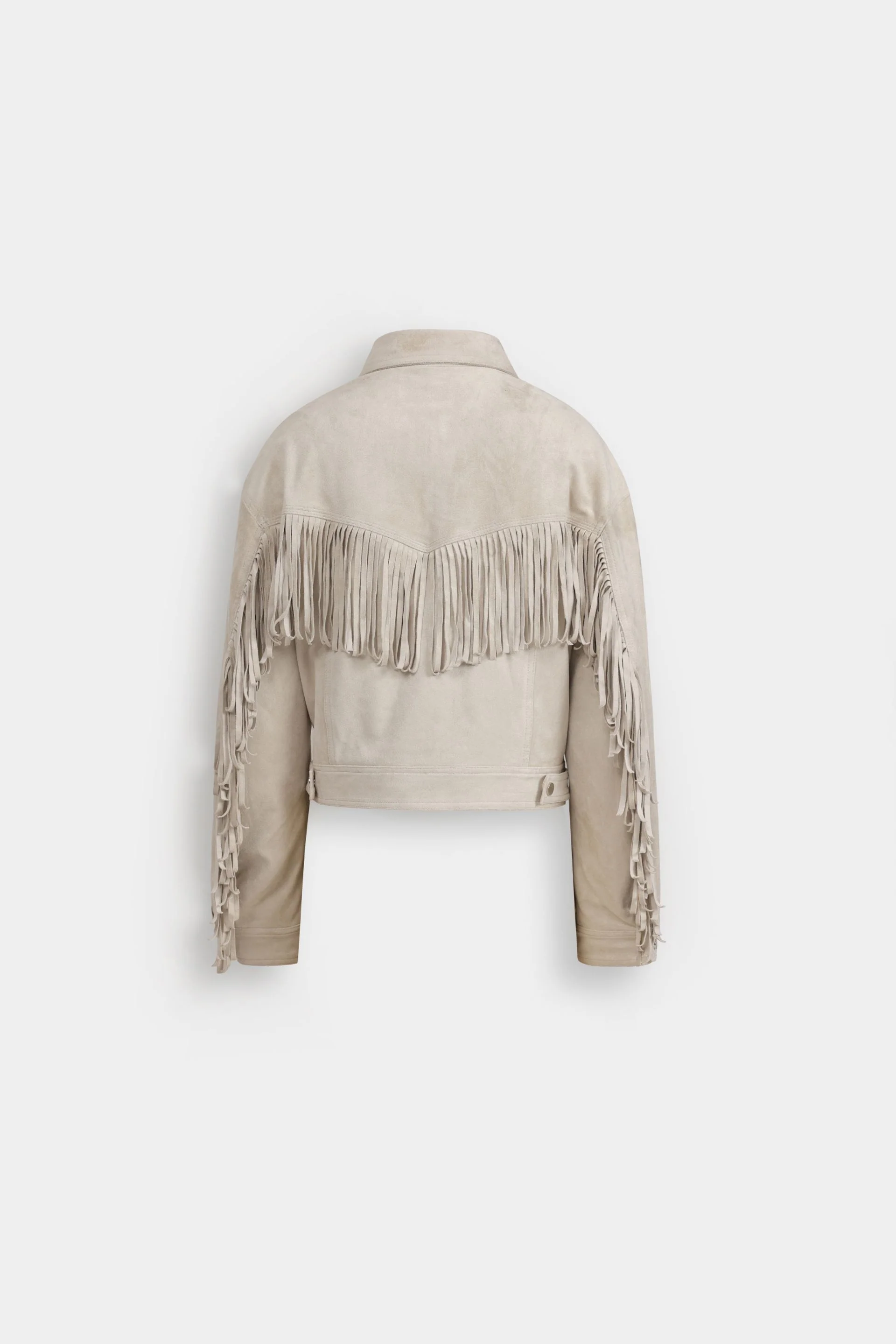 Relaxed Fit Suede Jacket - Image 15