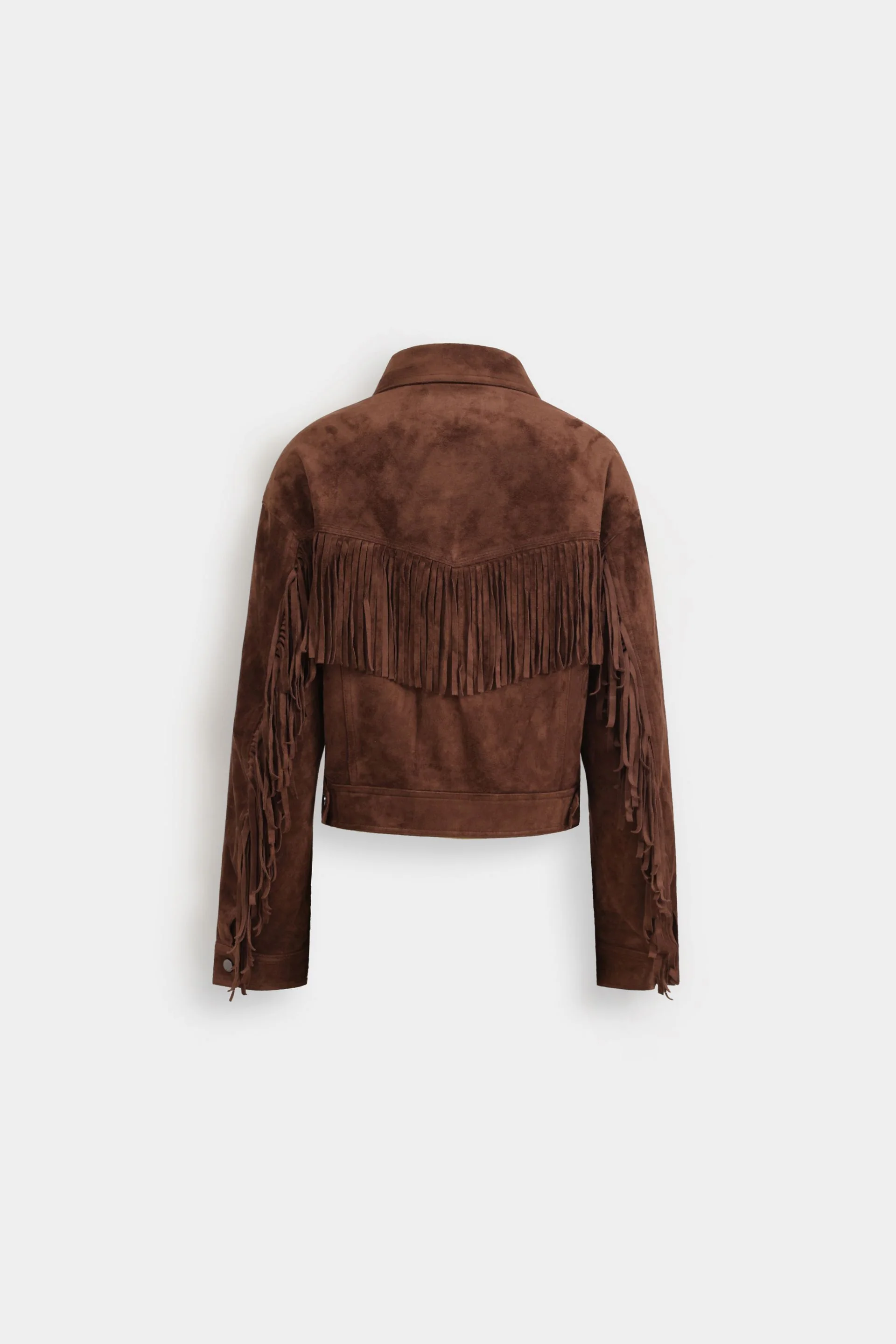 Relaxed Fit Suede Jacket - Image 7