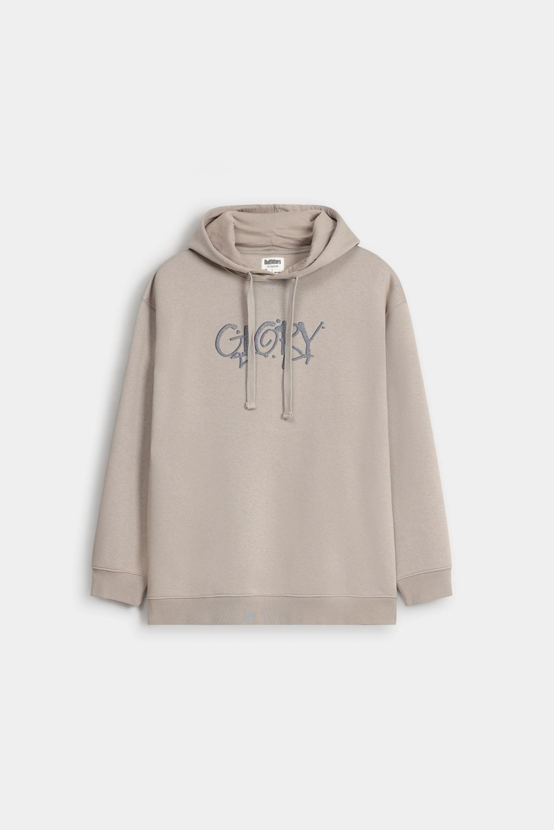 Slogan Print Hoodie - Image 4