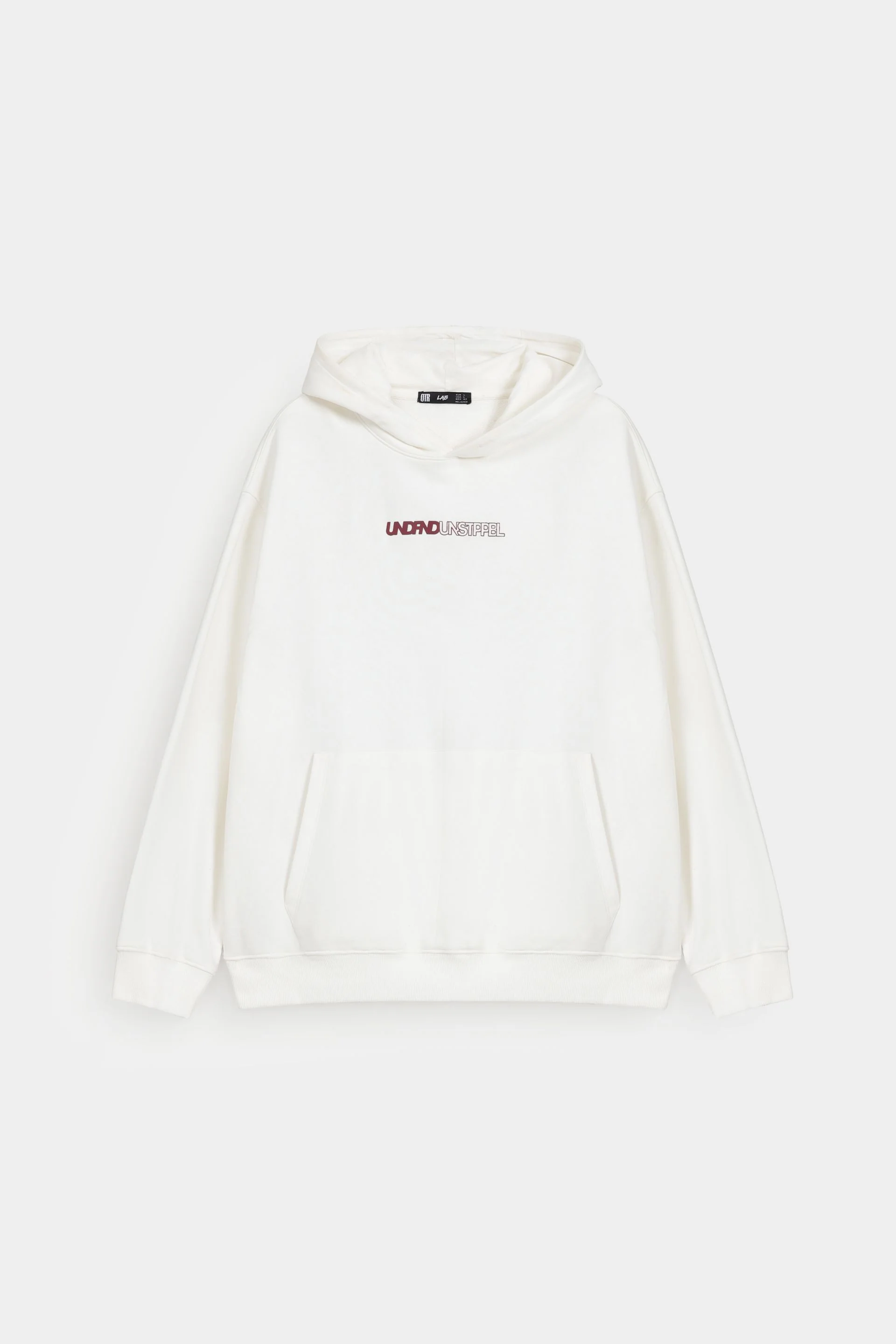 Slogan Print Hoodie - Image 5