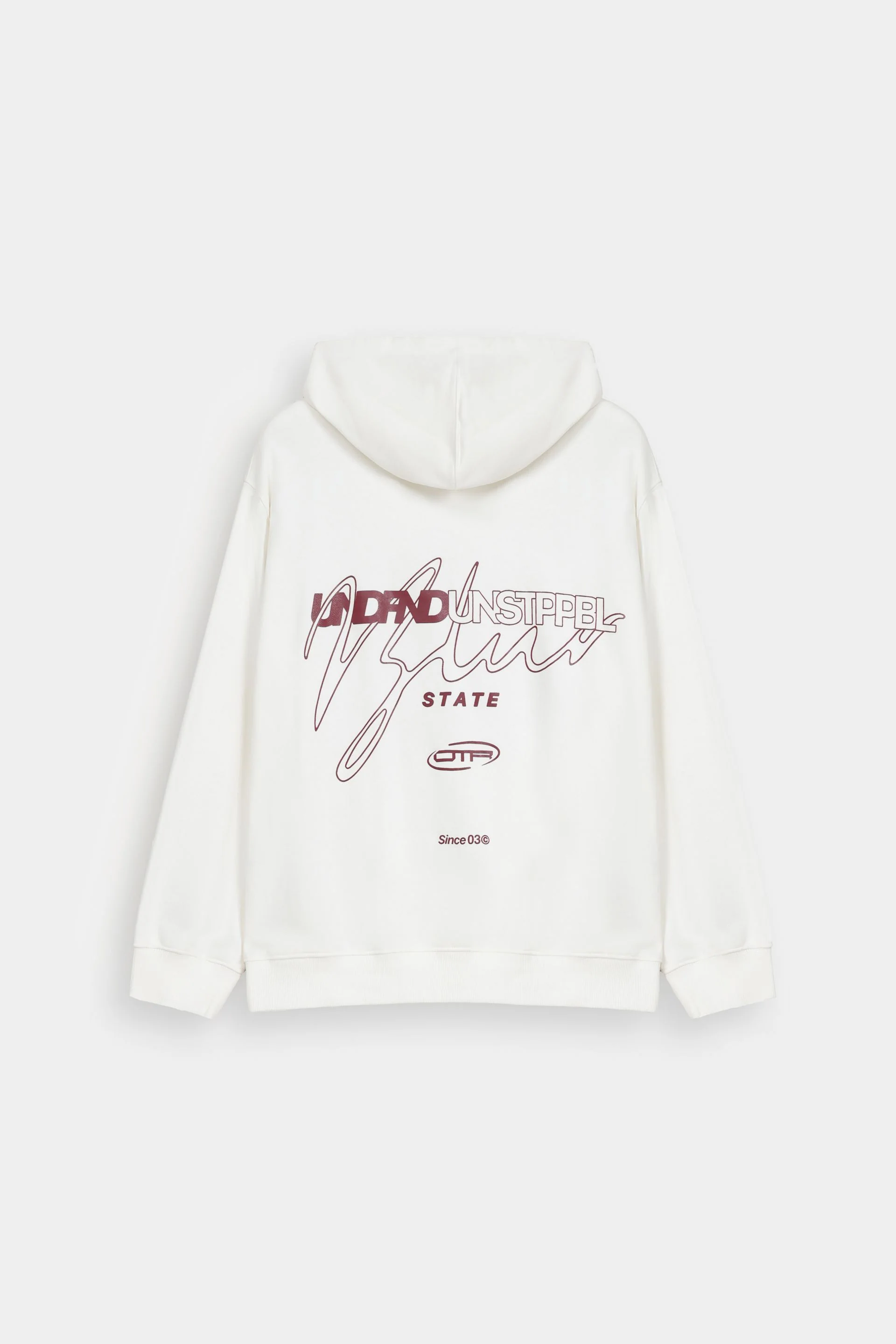 Slogan Print Hoodie - Image 7