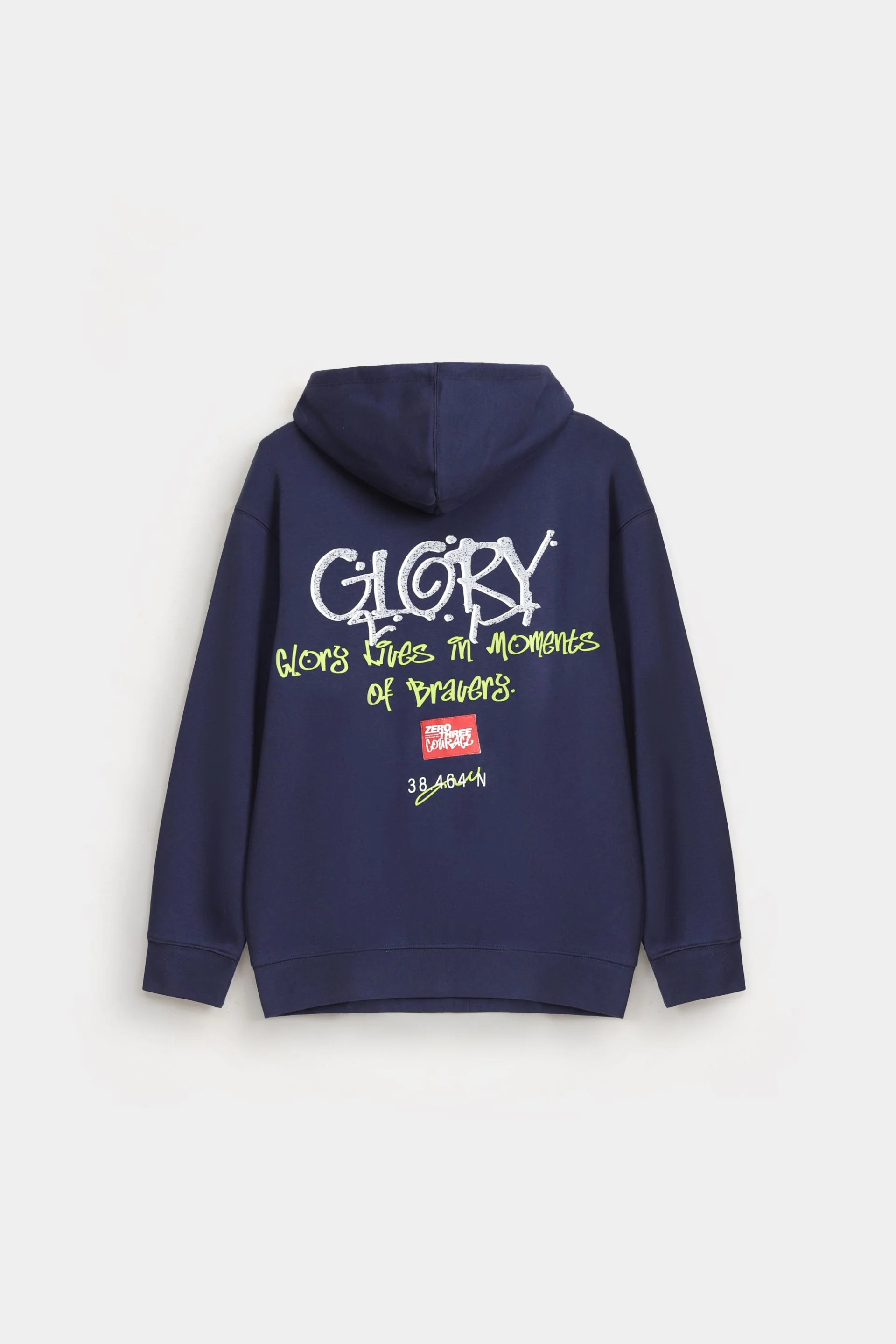 Slogan Print Hoodie - Image 7