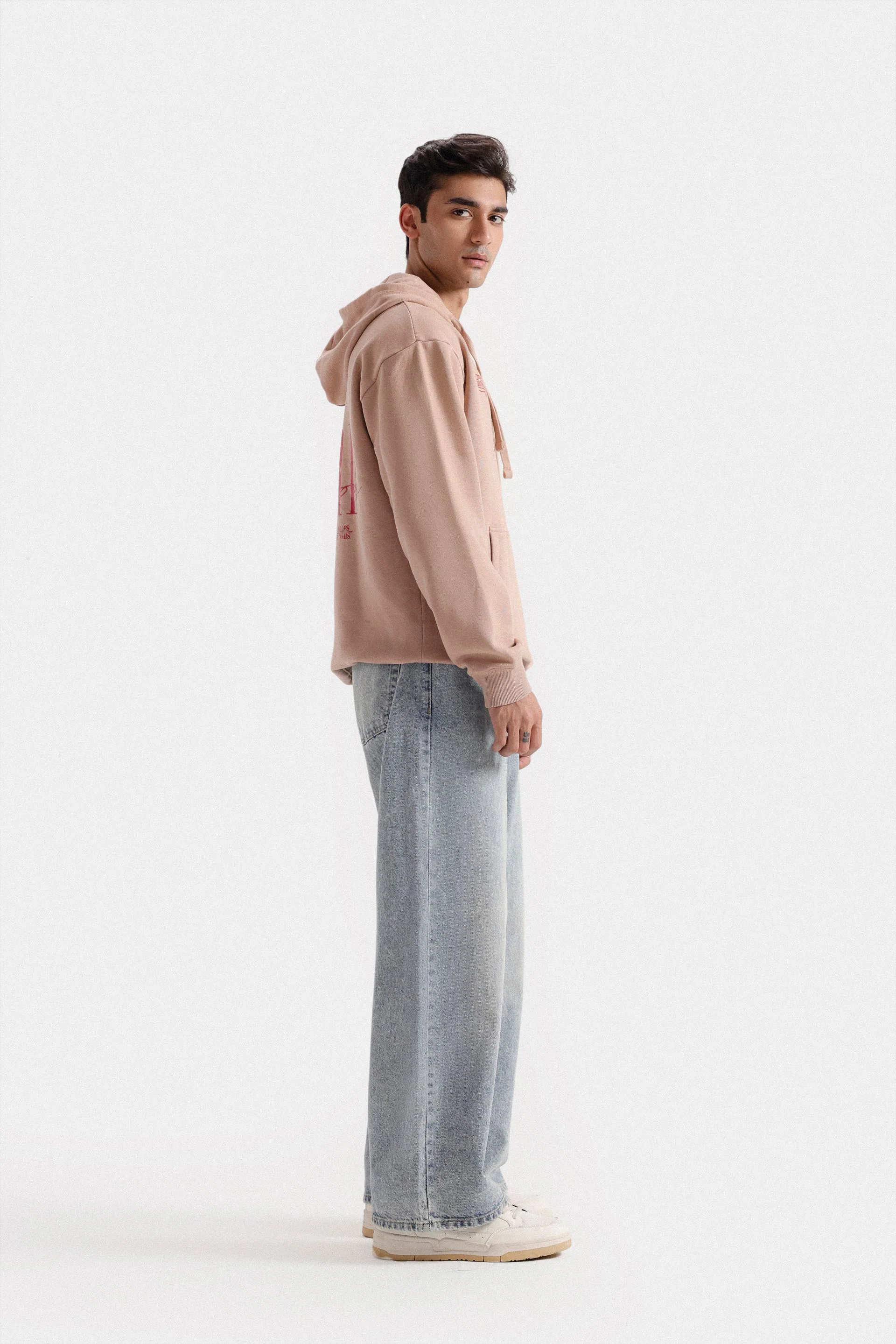 Slogan Print Pull-Over - Image 3