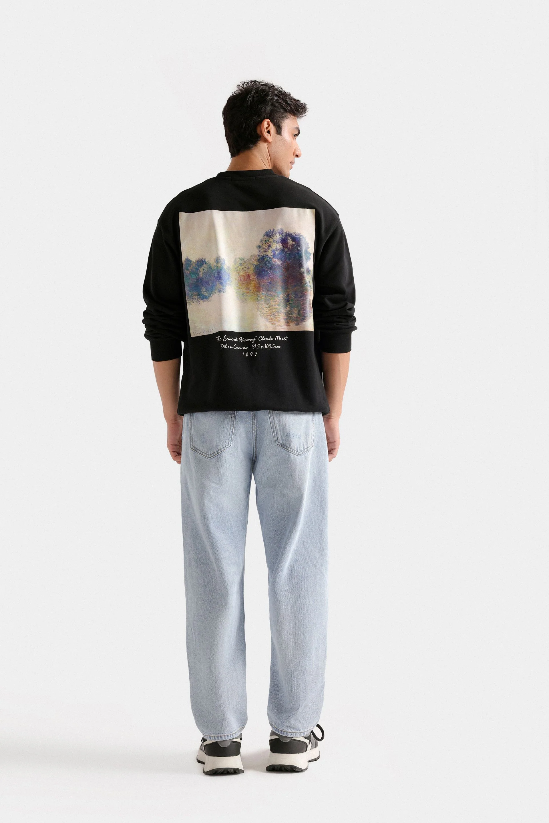 Slogan Print Sweatshirt - Image 4