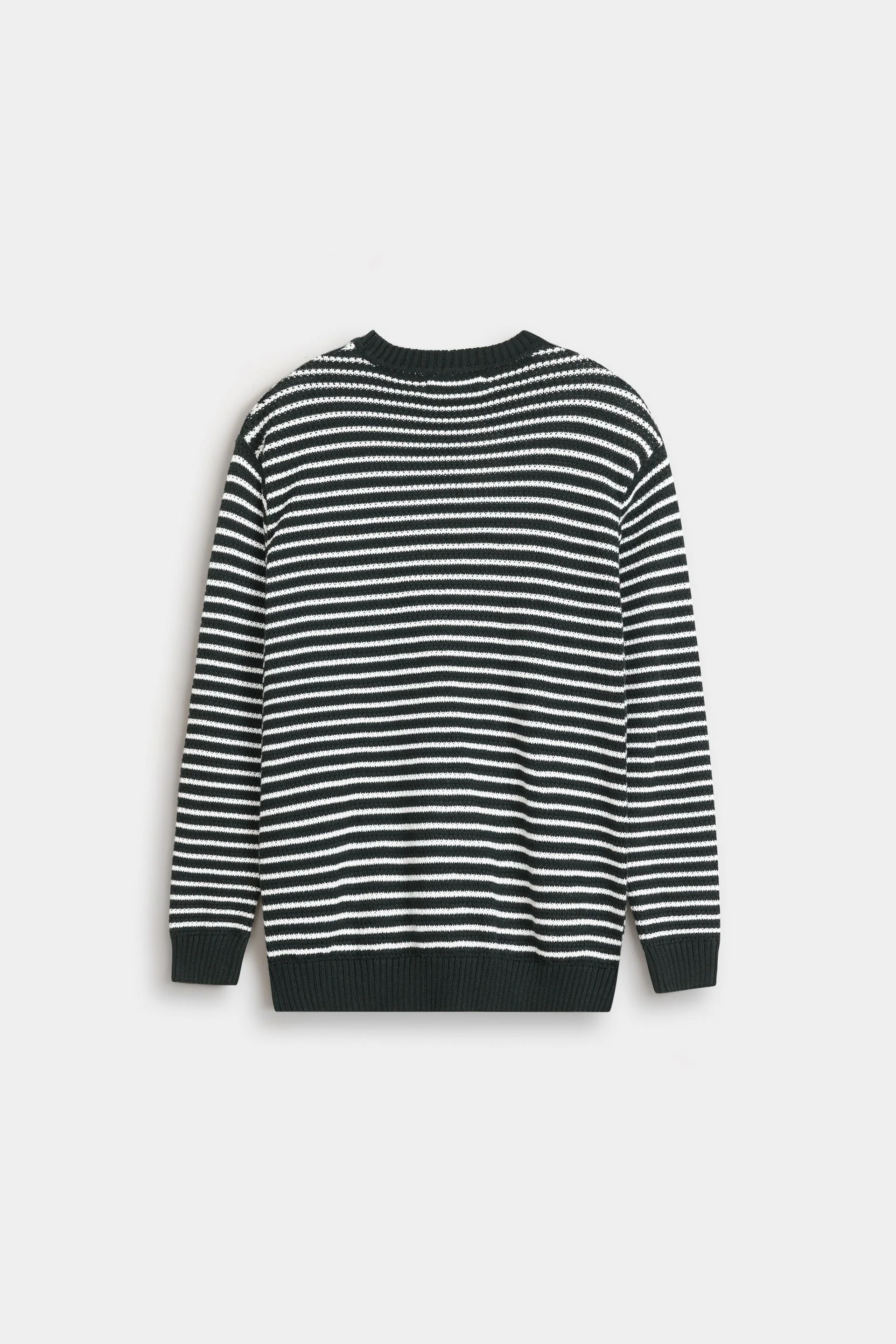 Striped Jacquard Sweater - Image 7