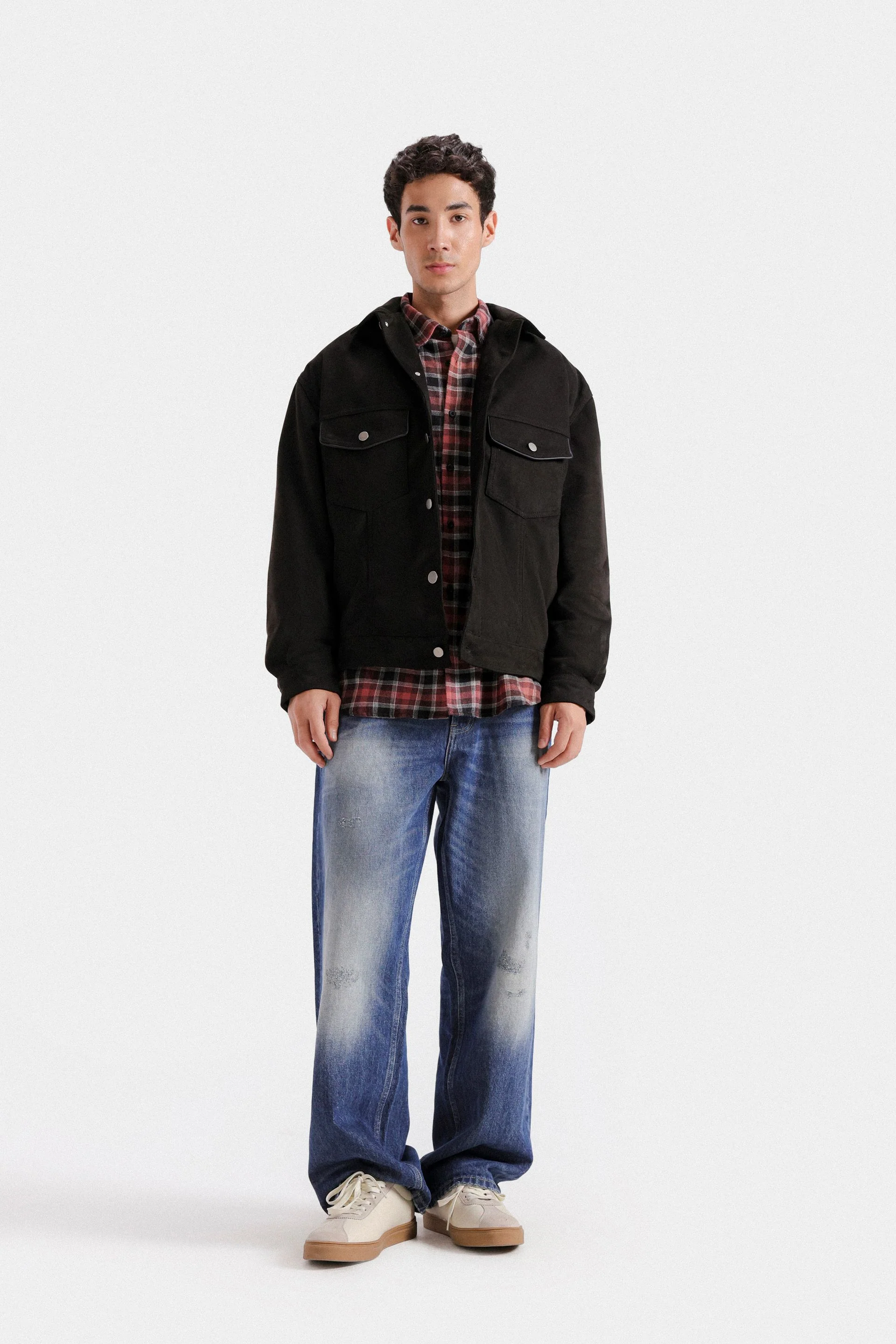 Suede Trucker Jacket - Image 9