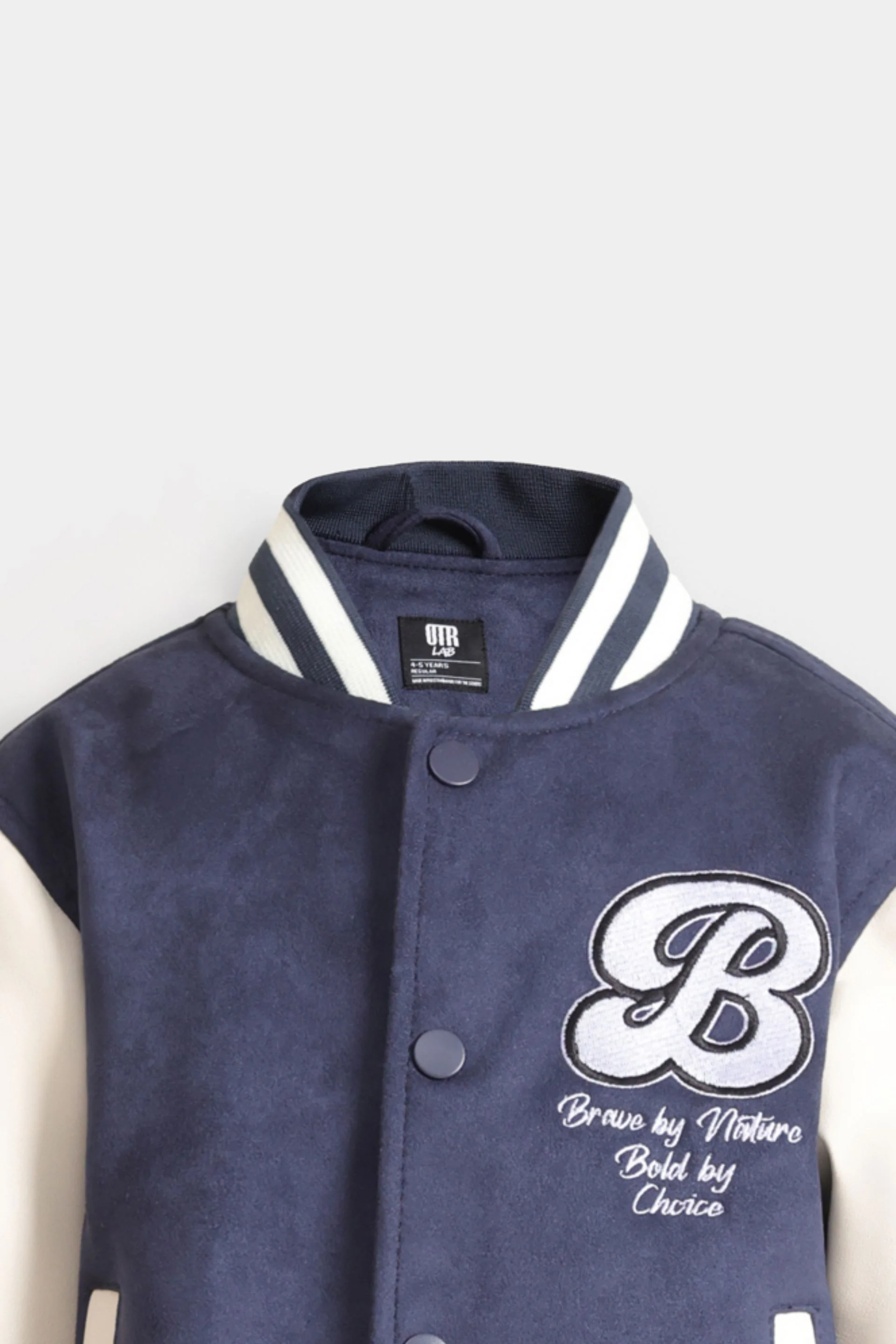 Suede Varsity Jacket - Image 8