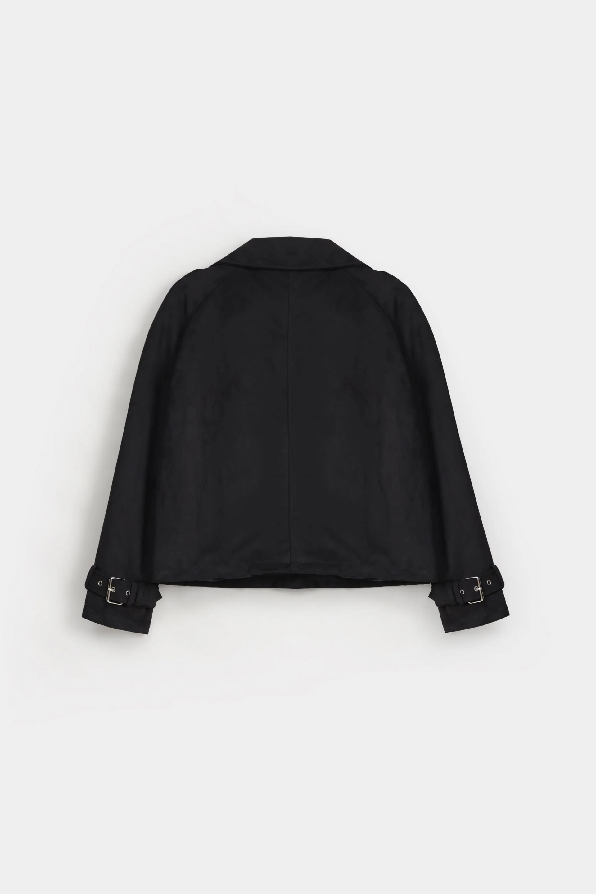 Super Cropped Suede Jacket - Image 7