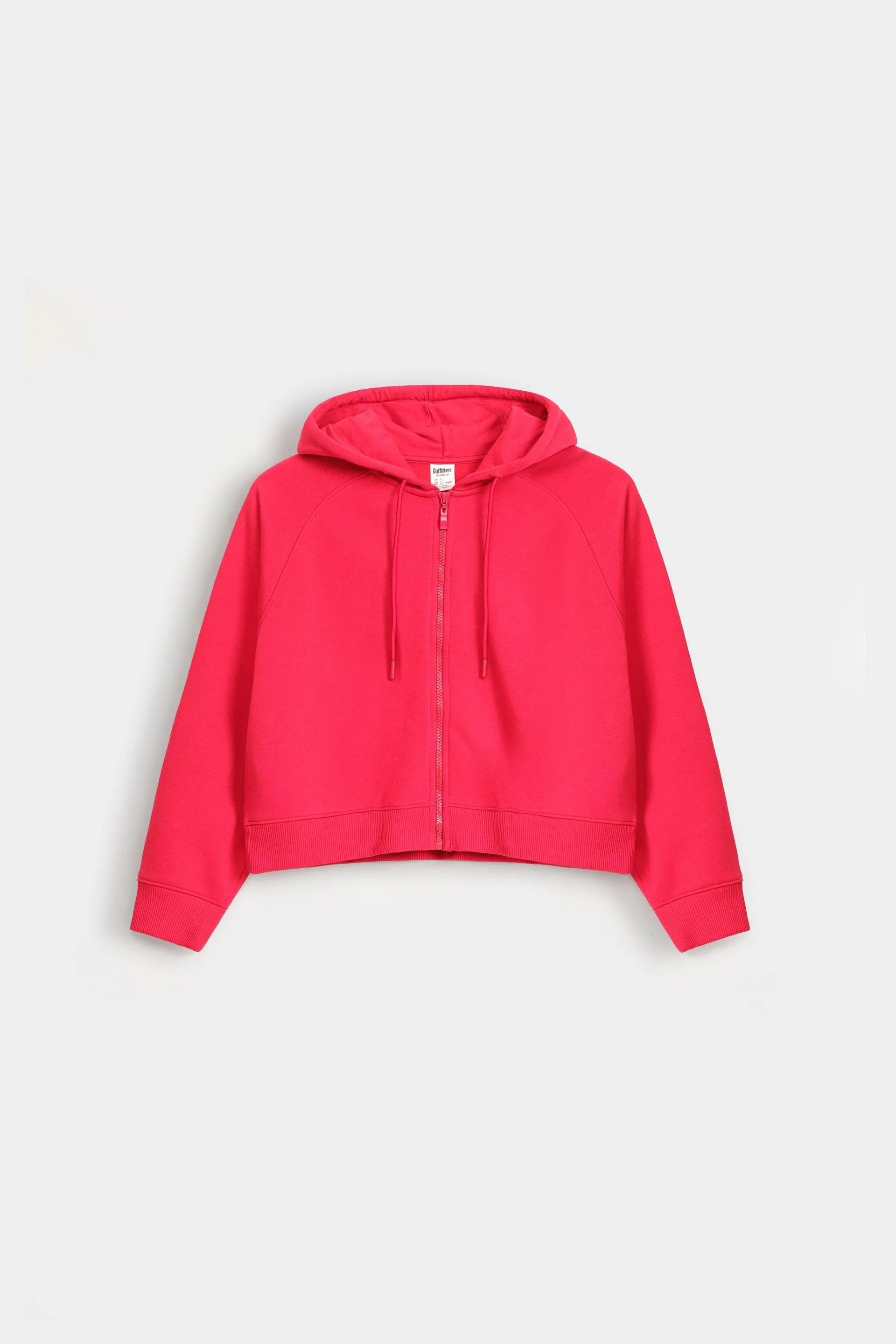 Super Cropped Zipper Hoodie - Image 5