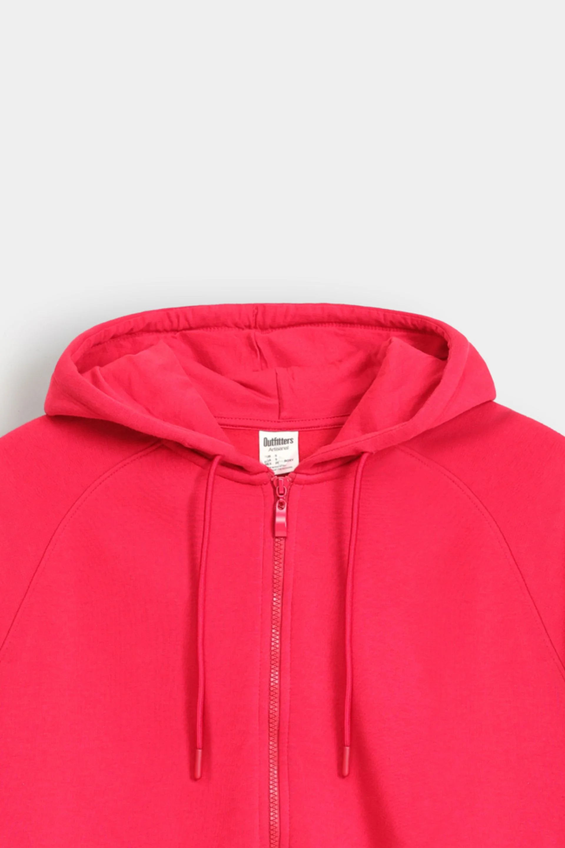 Super Cropped Zipper Hoodie - Image 6