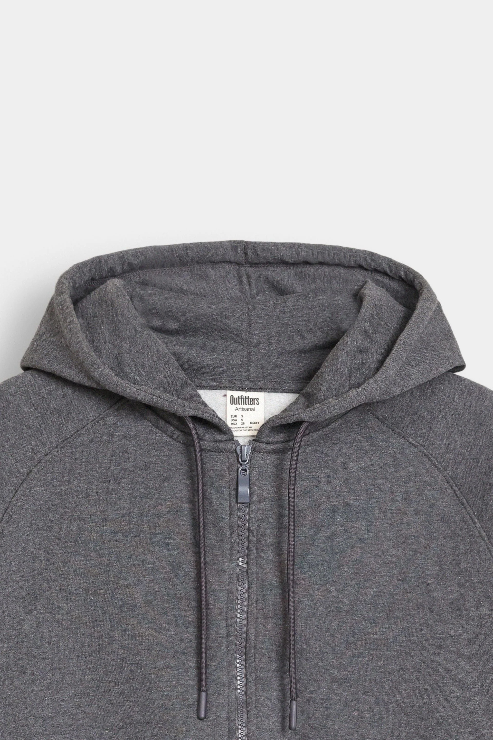 Super Cropped Zipper Hoodie - Image 9