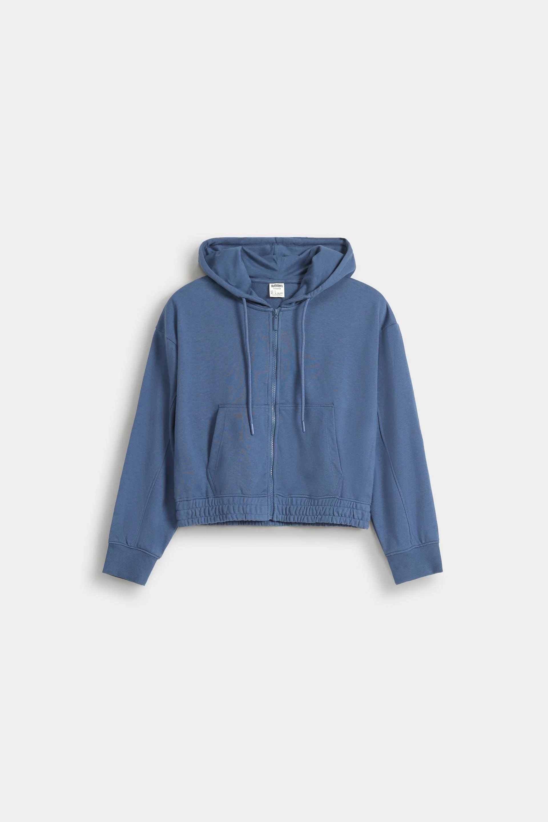 Super Cropped Zipper Hoodie - Image 5