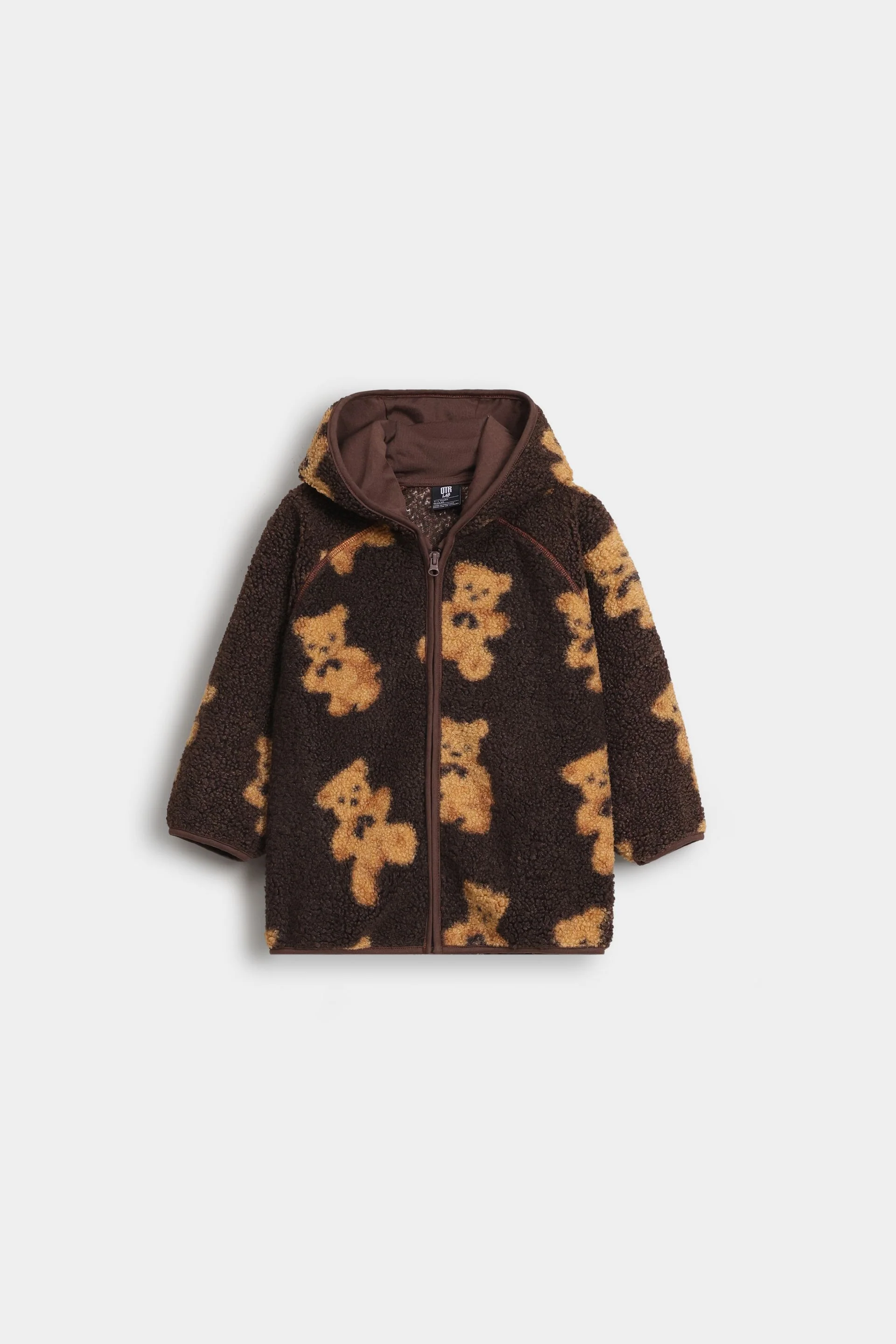 Teddy Bear Fur Zipper Jacket