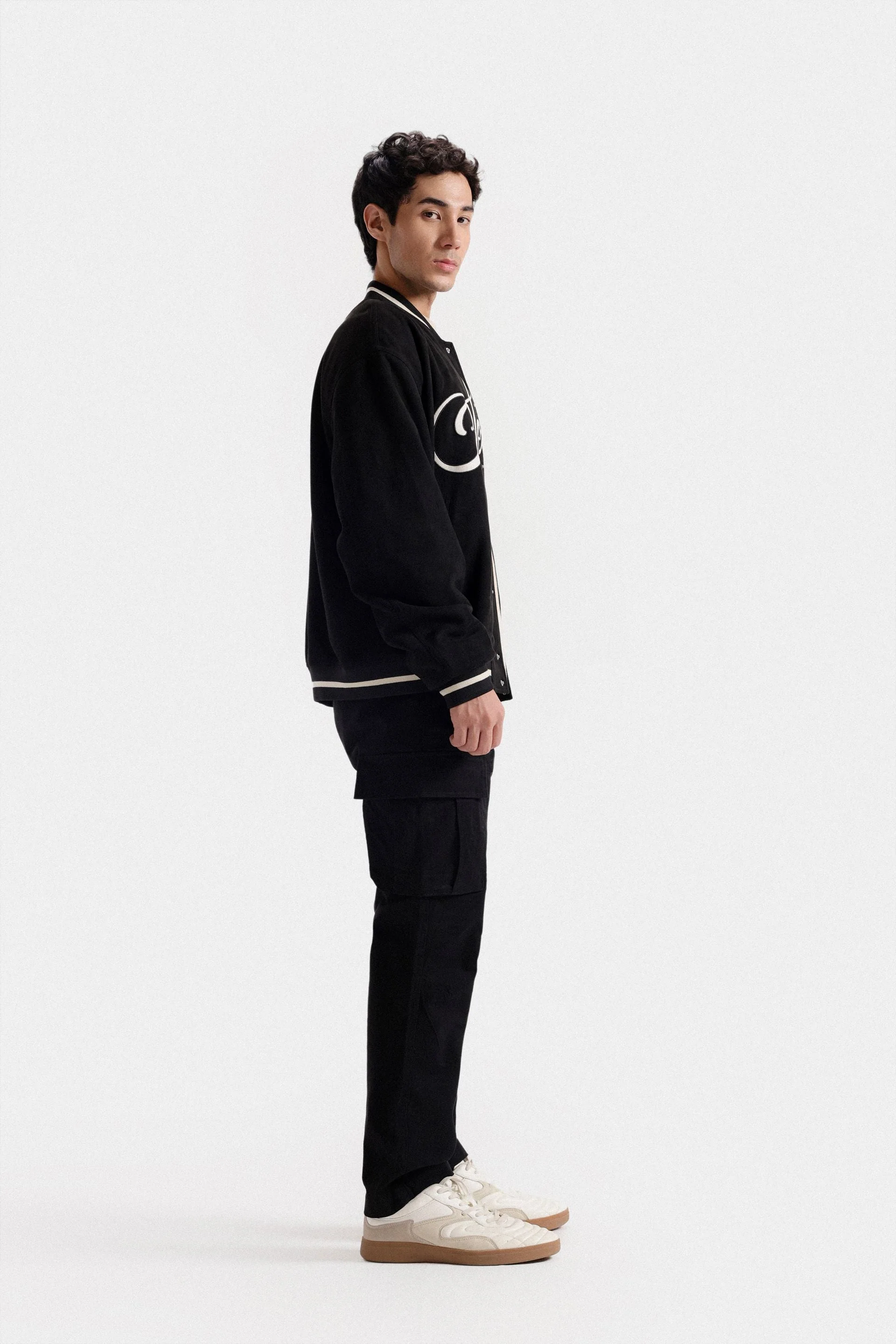 Varsity Suede Jacket - Image 3
