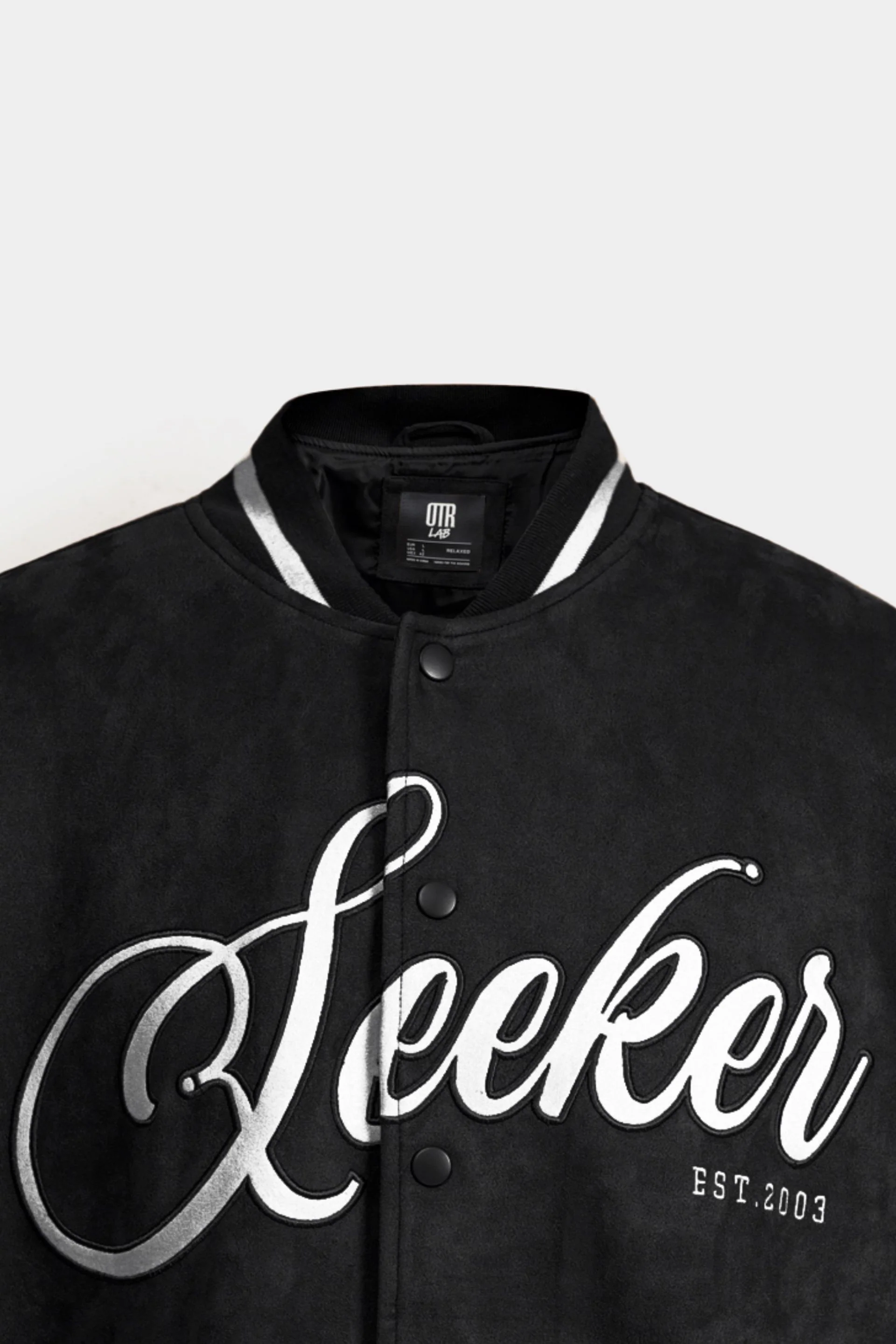 Varsity Suede Jacket - Image 6
