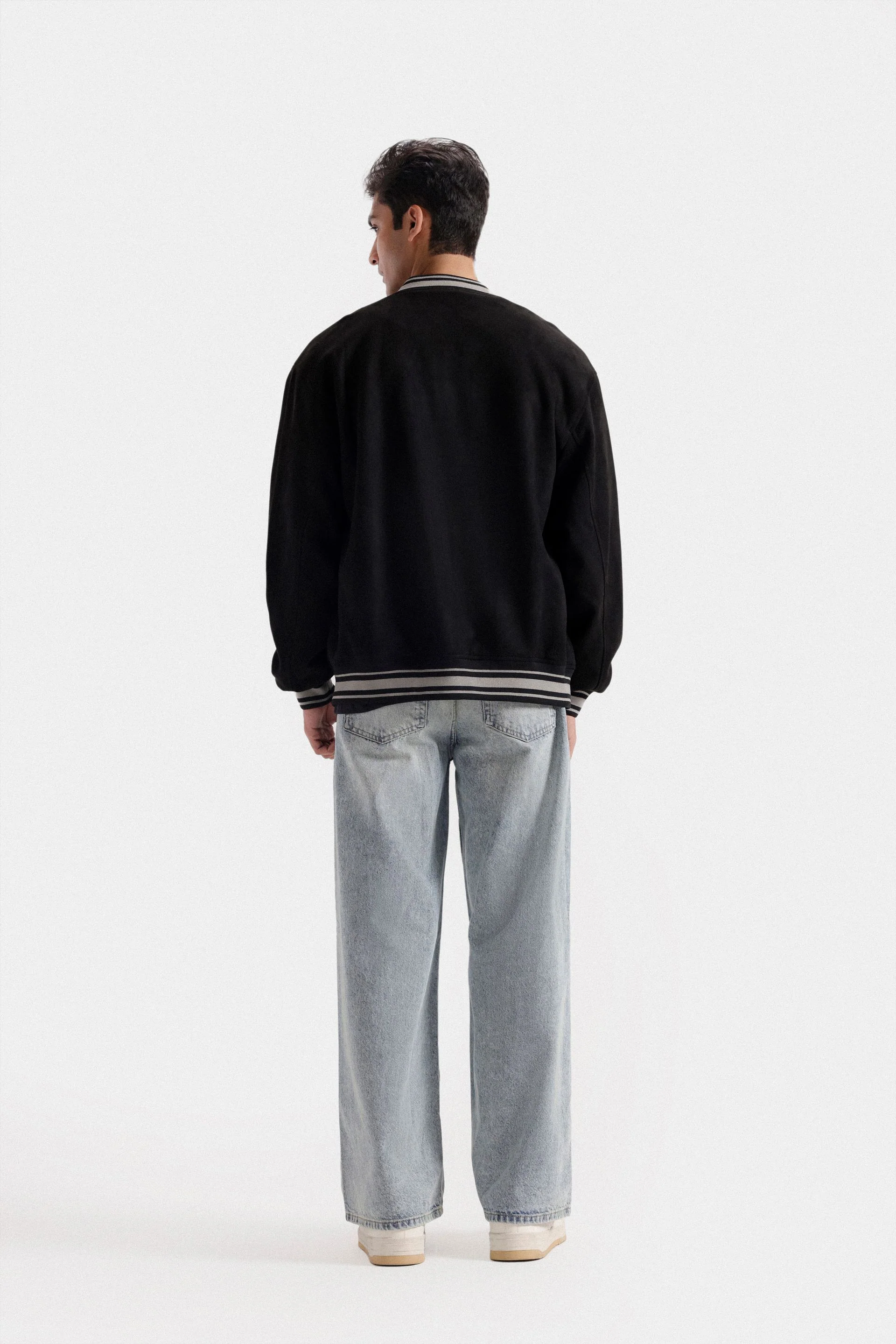 Varsity Suede Jacket - Image 14