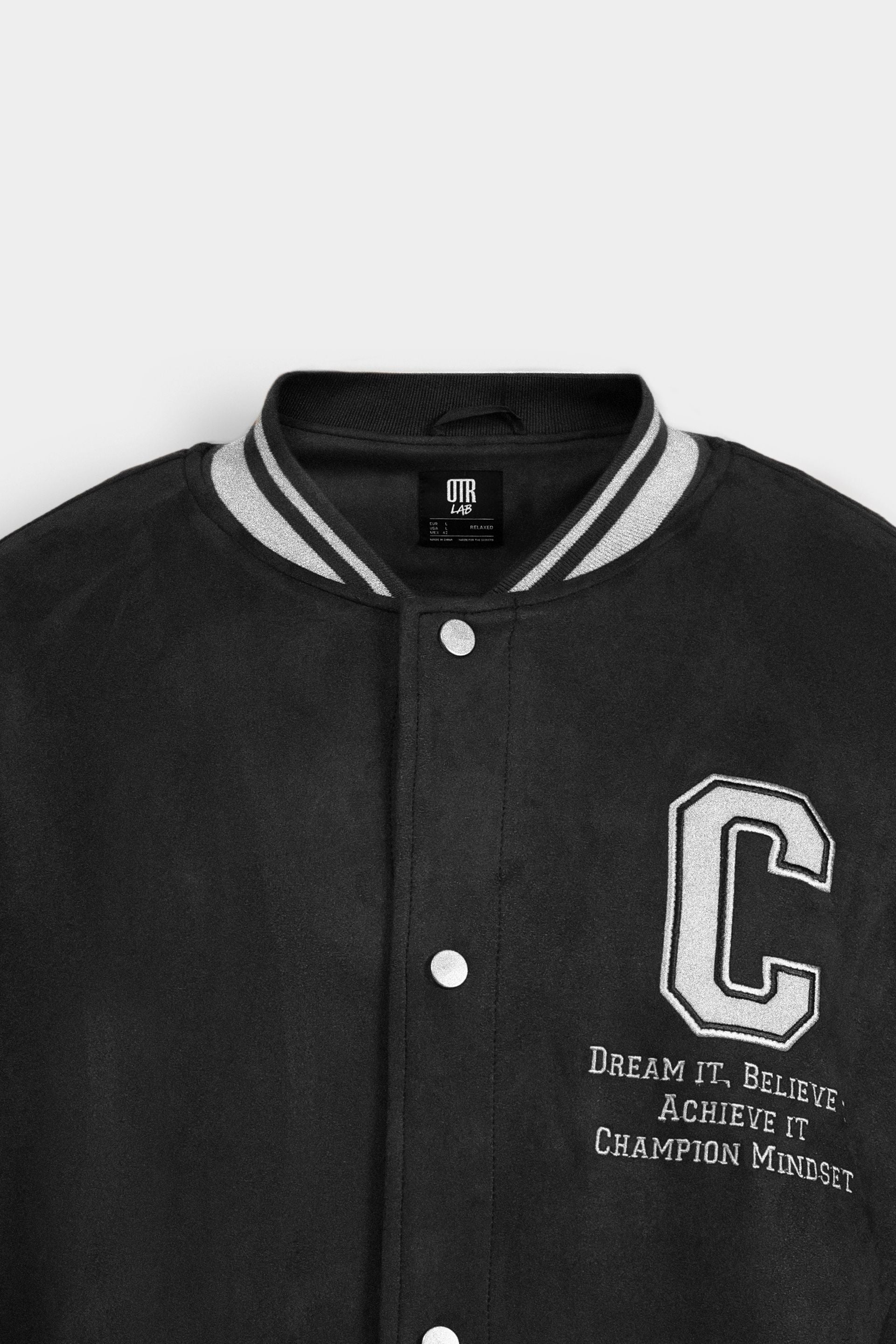 Varsity Suede Jacket - Image 15