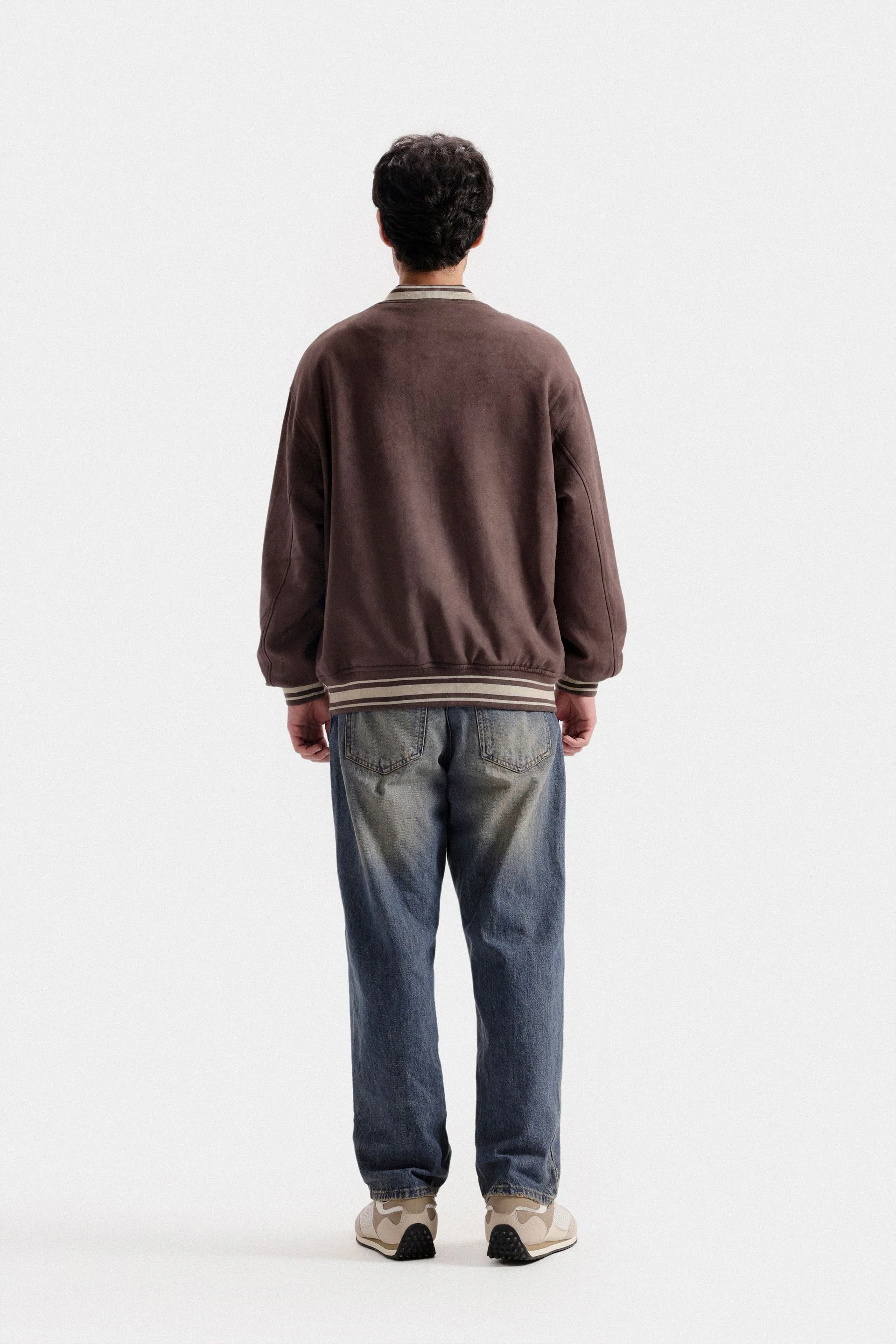 Varsity Suede Jacket - Image 4