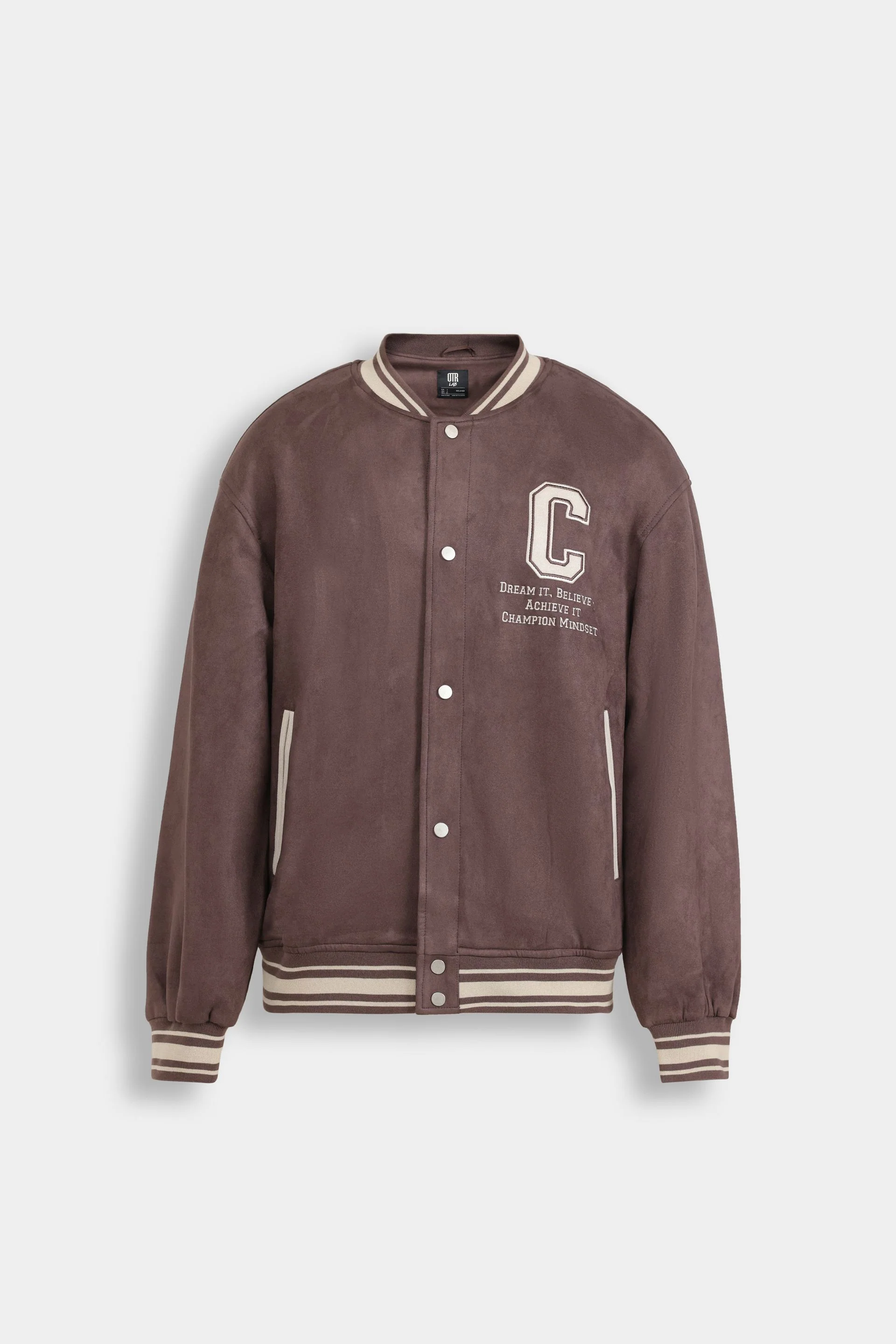 Varsity Suede Jacket - Image 6
