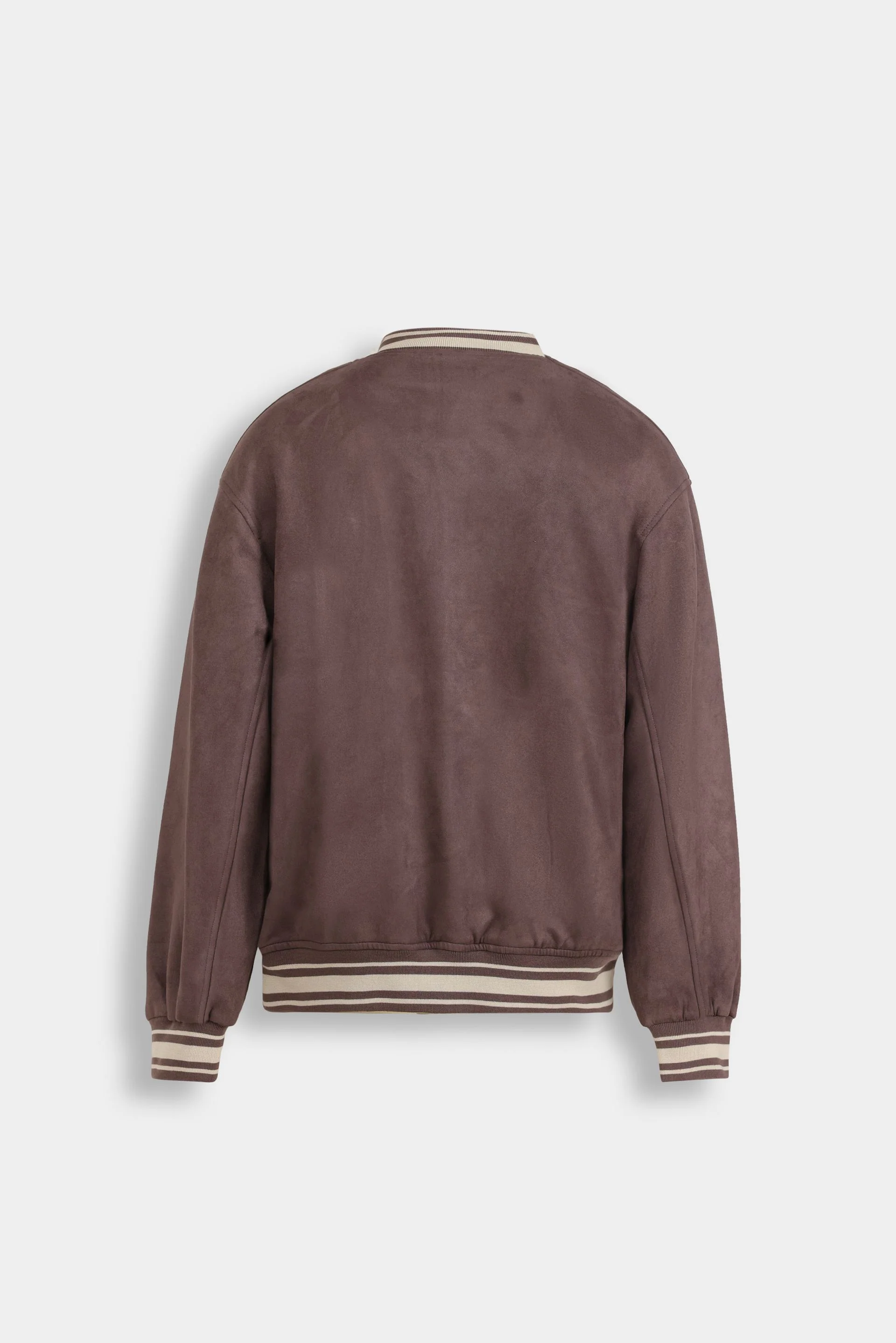 Varsity Suede Jacket - Image 8