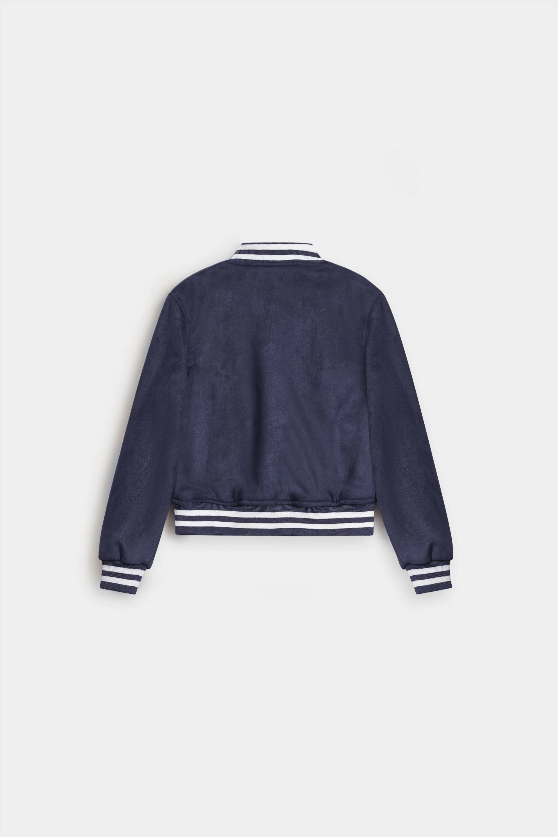 Varsity Suede Jacket - Image 9