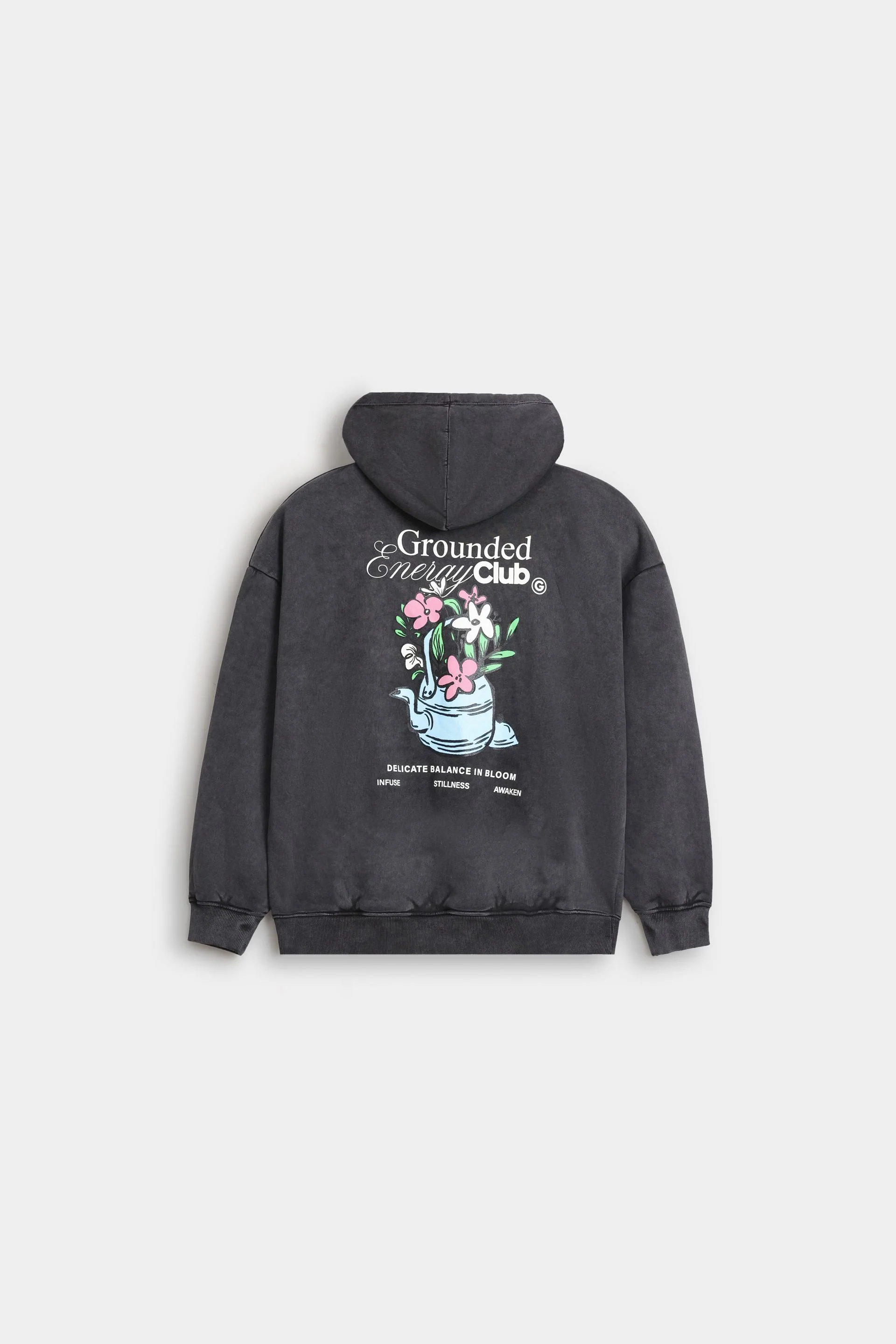 Washed-Out Graphic Hoodie - Image 8