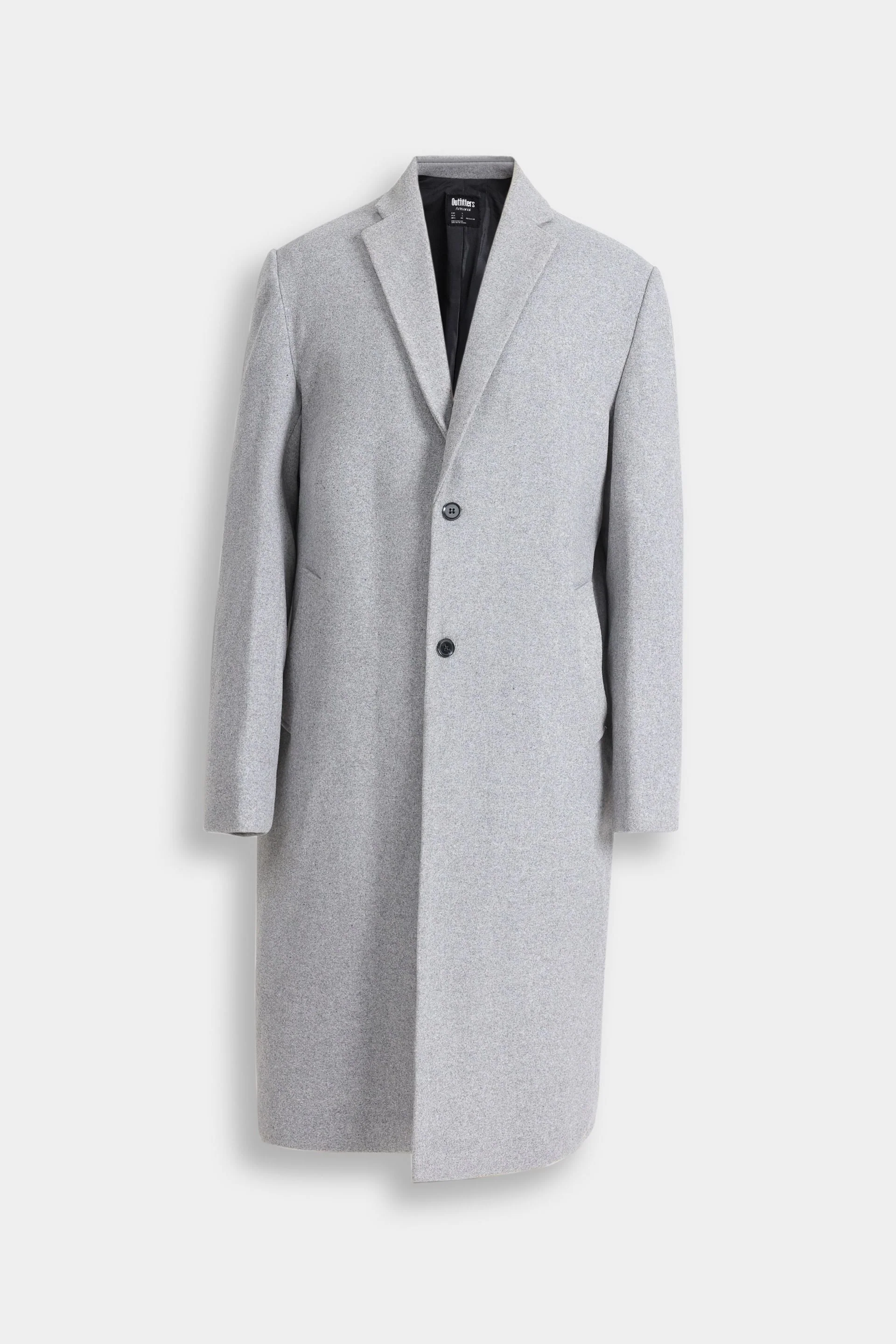 Wool Blend Long Coat - Image 5